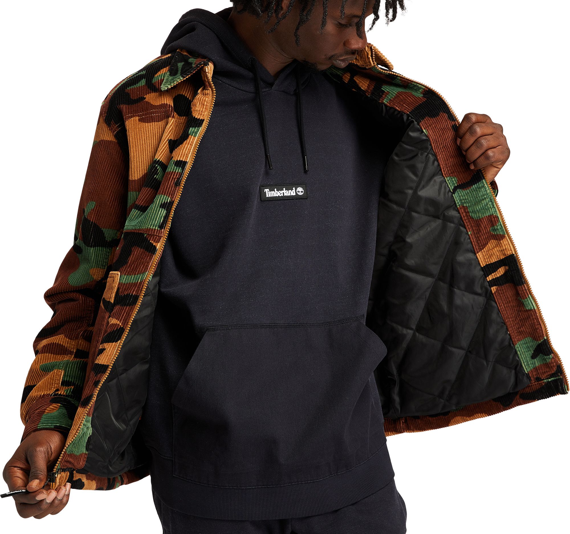 Timberland Men's Youth Culture Camo Corduroy Chore Jacket product image