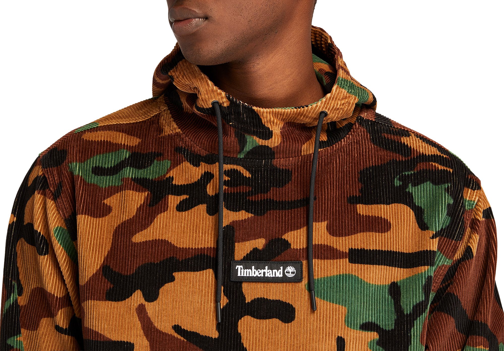 Timberland Men's Youth Culture Camo Corduroy Hoodie product image