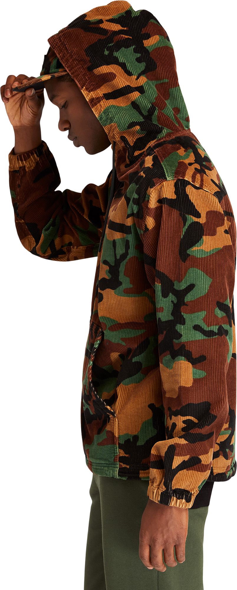 Timberland Men's Youth Culture Camo Corduroy Hoodie product image