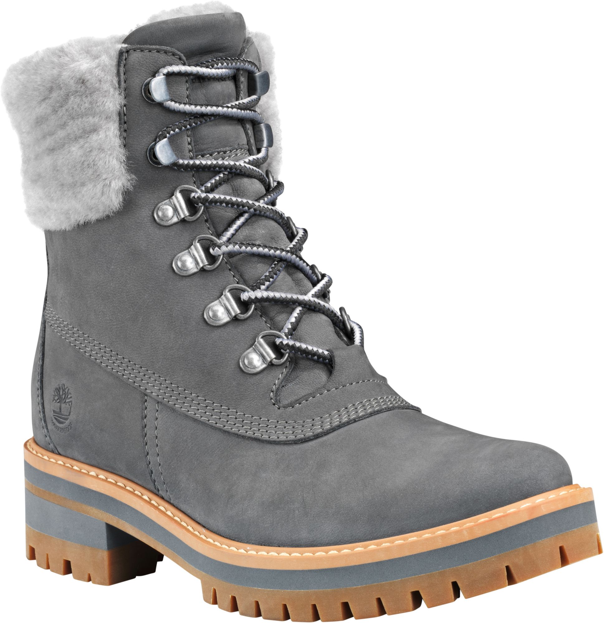 timberland womens chamonix valley waterproof lined suede winter boots forged iron
