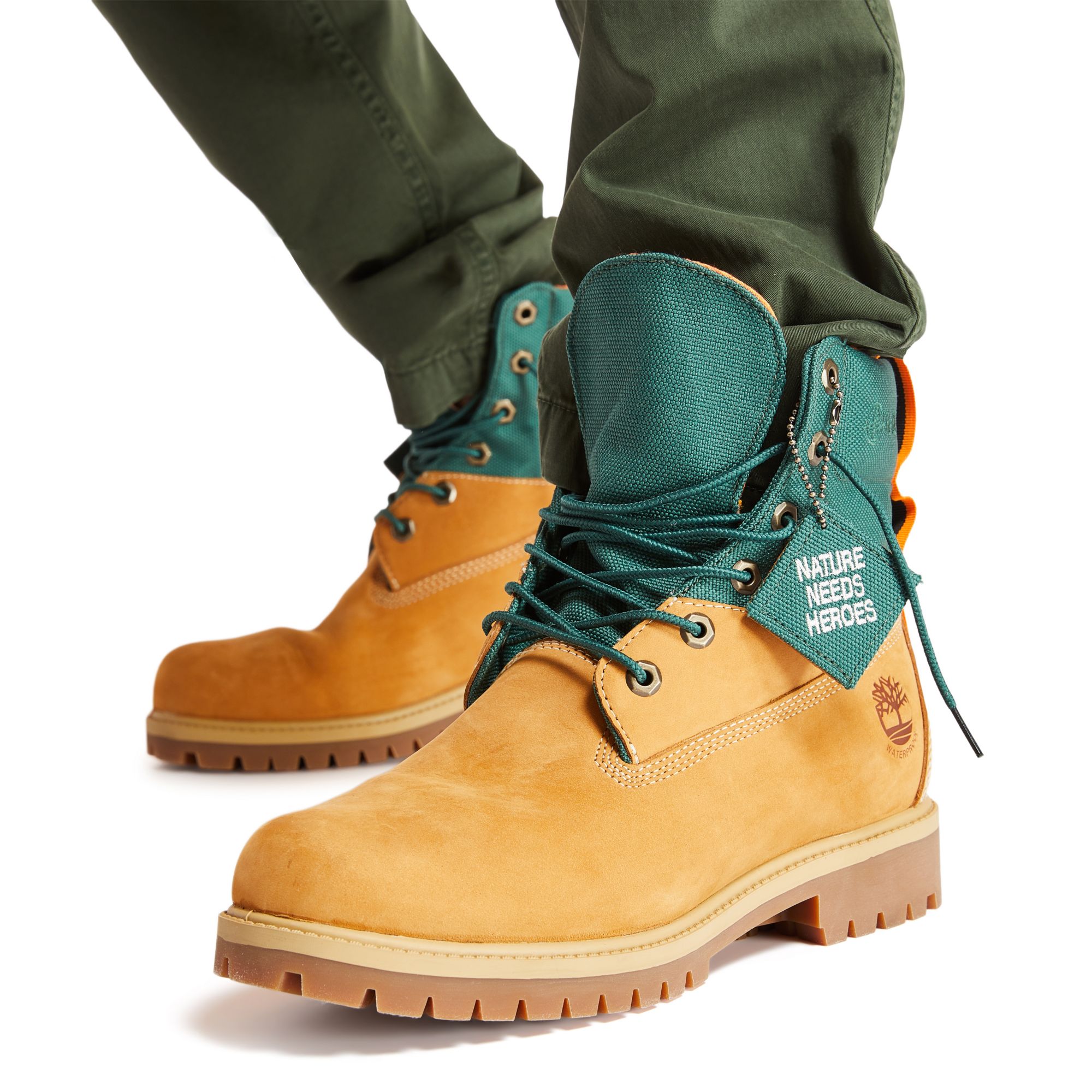 timberland ltd leather fabric boot