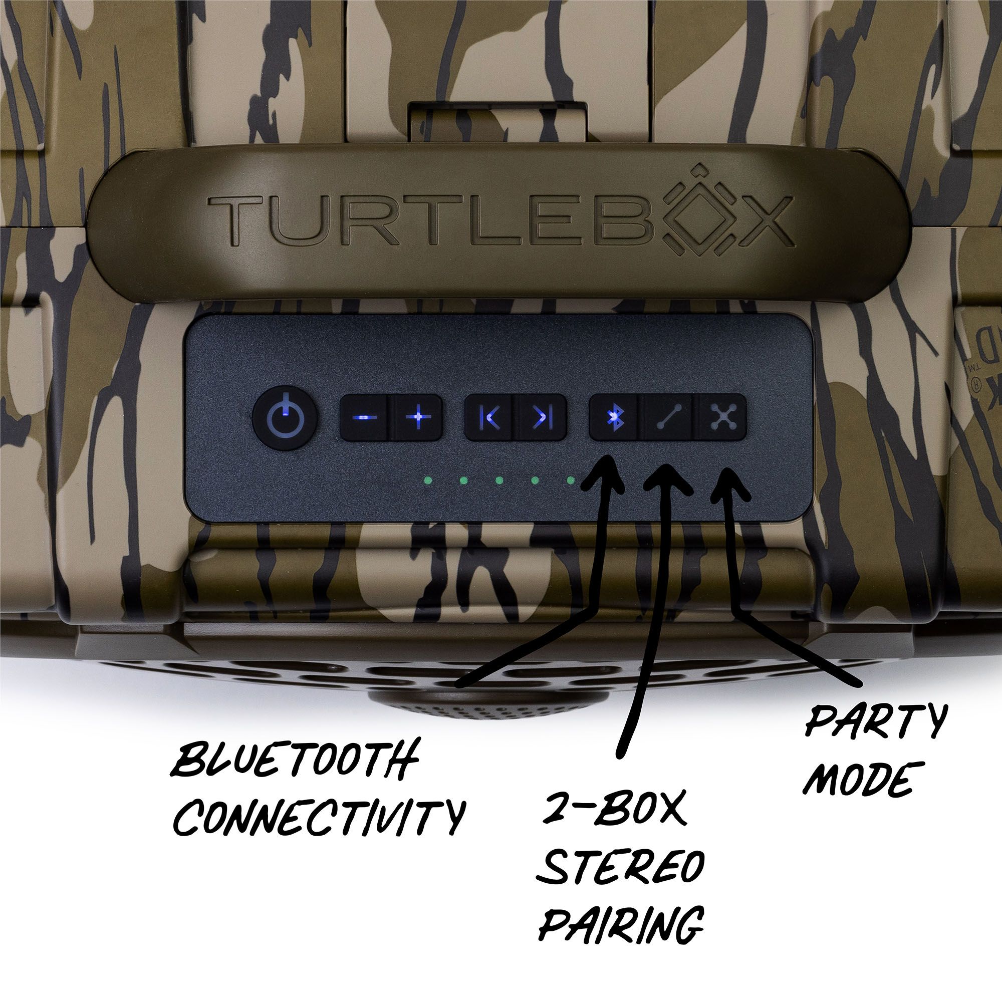 Turtlebox Original Gen 3 Speaker - Mossy Oak Bottom Lands product image