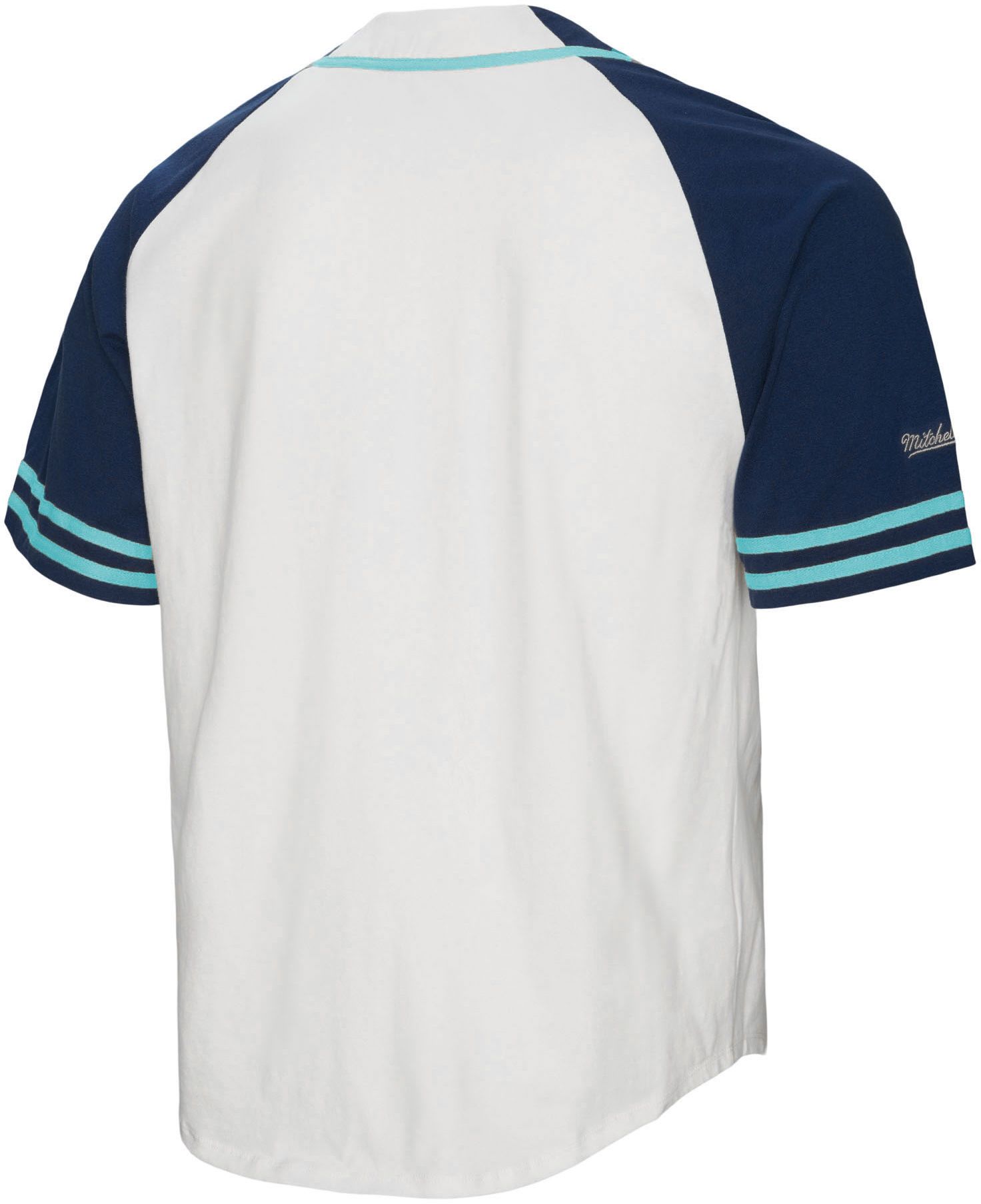 Mitchell & Ness Seattle Kraken White Baseball Jersey