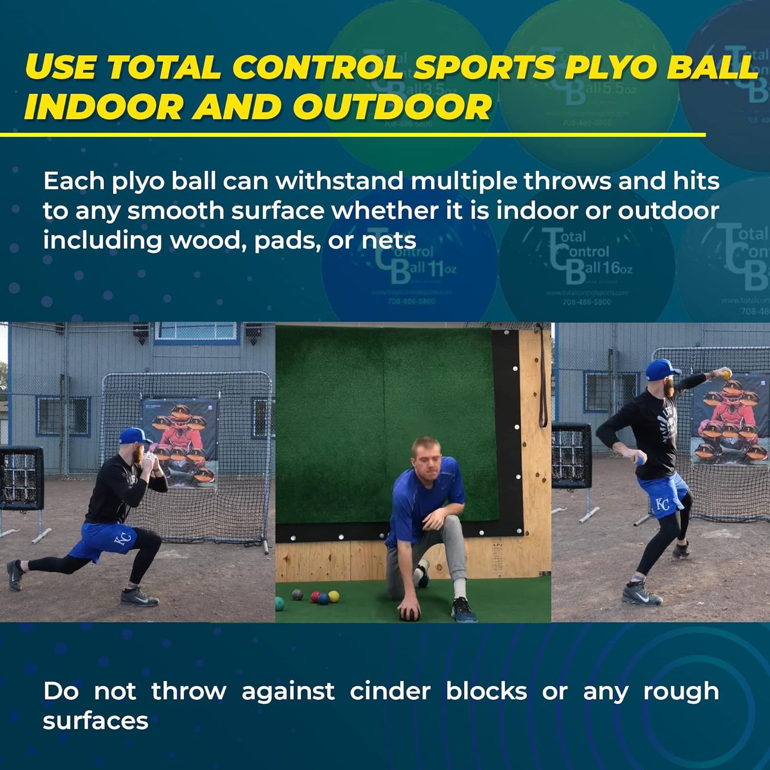 Total Control Sports Plyo Balls - 6 Pack product image