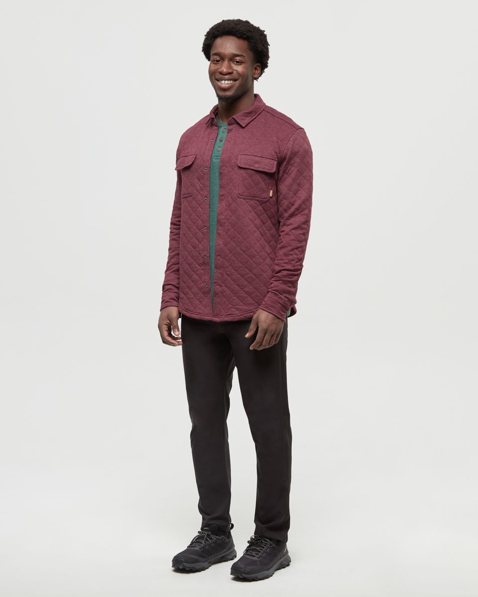 tentree Men's Colville Quilted Shacket product image