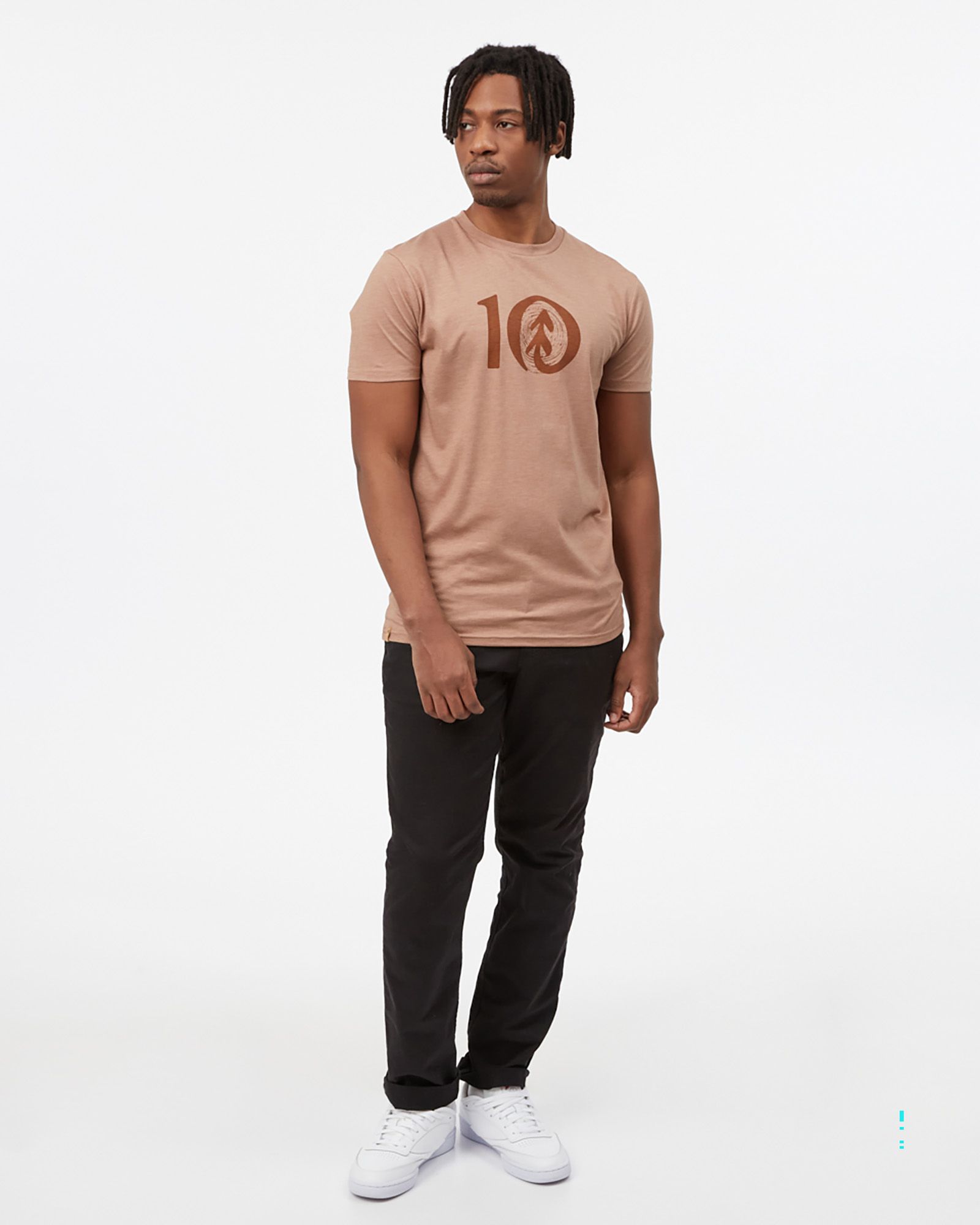 tentree Men's Woodgrain Ten T-Shirt