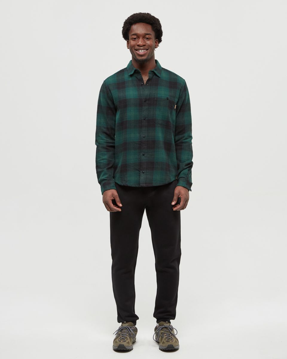 tentree Men's Forest Flannel Shirt product image