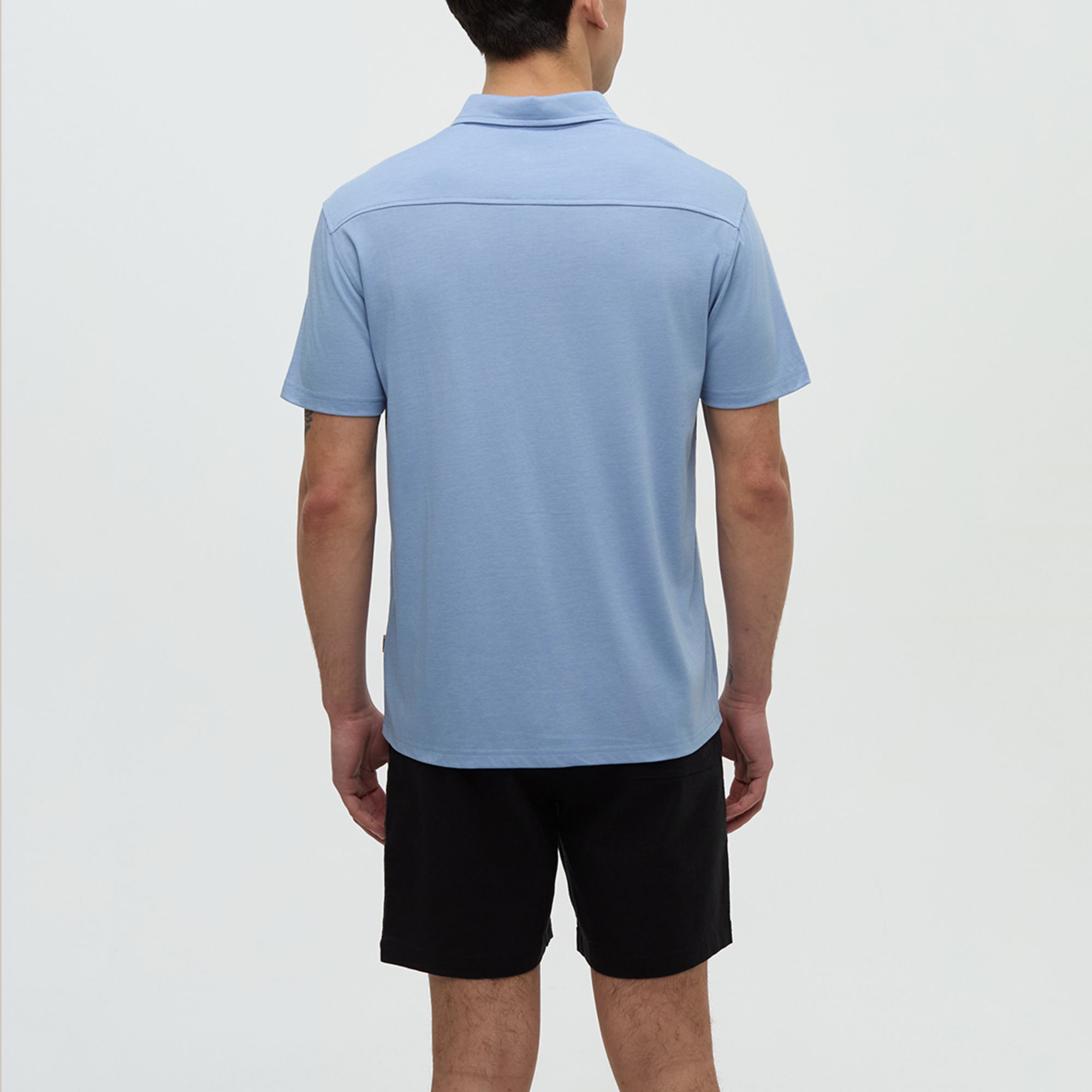 tentree Men's Treeblend Short-Sleeve Button Down Shirt product image