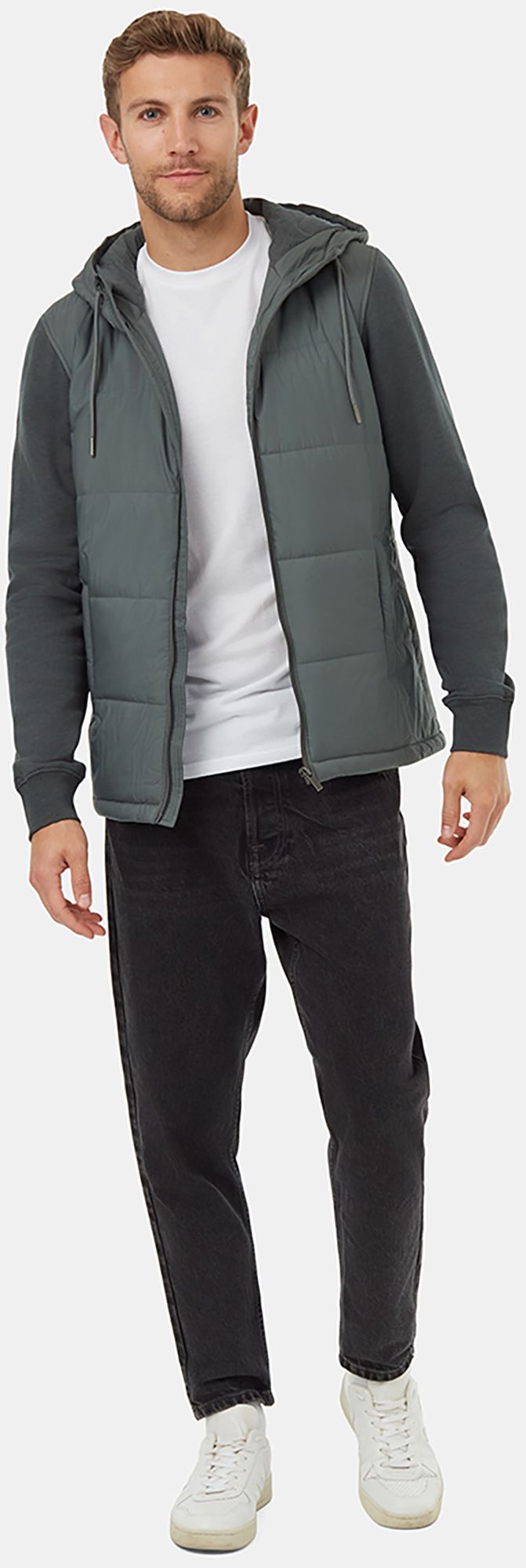 tentree Men's Cloud Shell Hybrid Hoodie product image