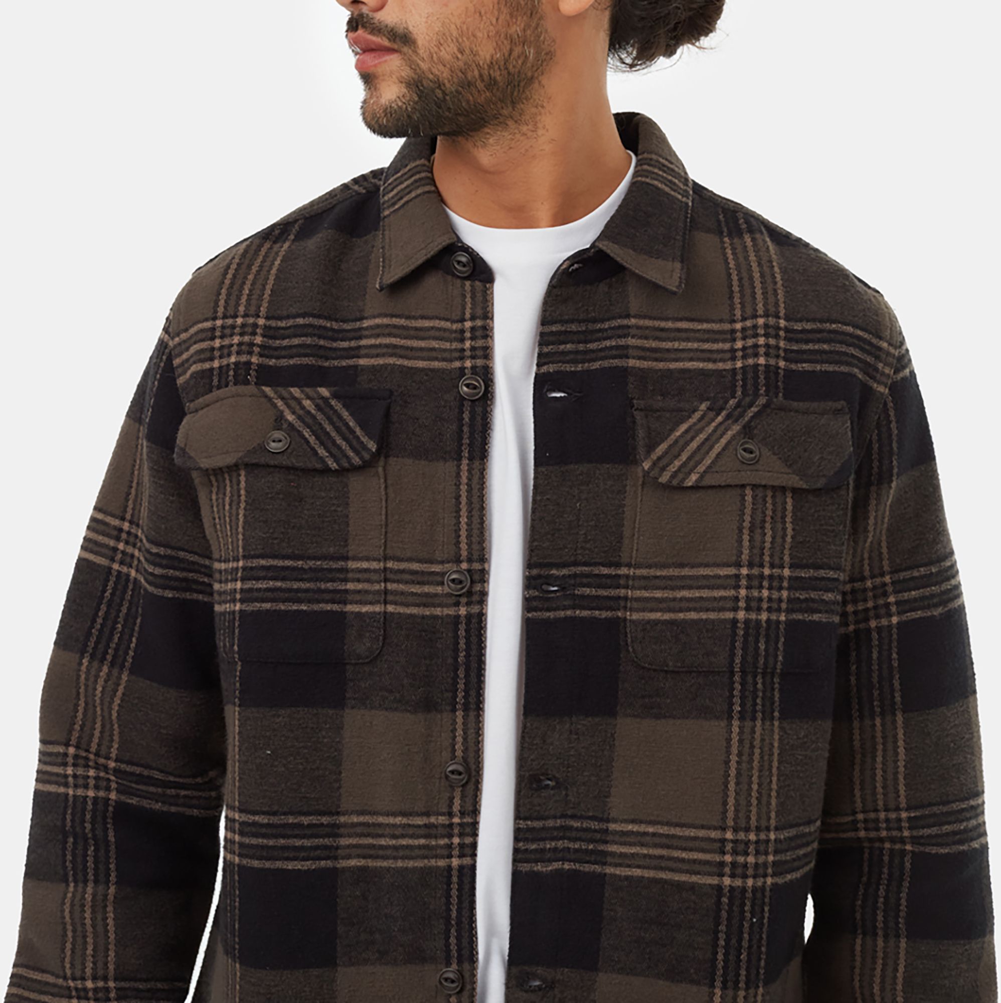 tentree Men's Heavy Weight Flannel Jacket