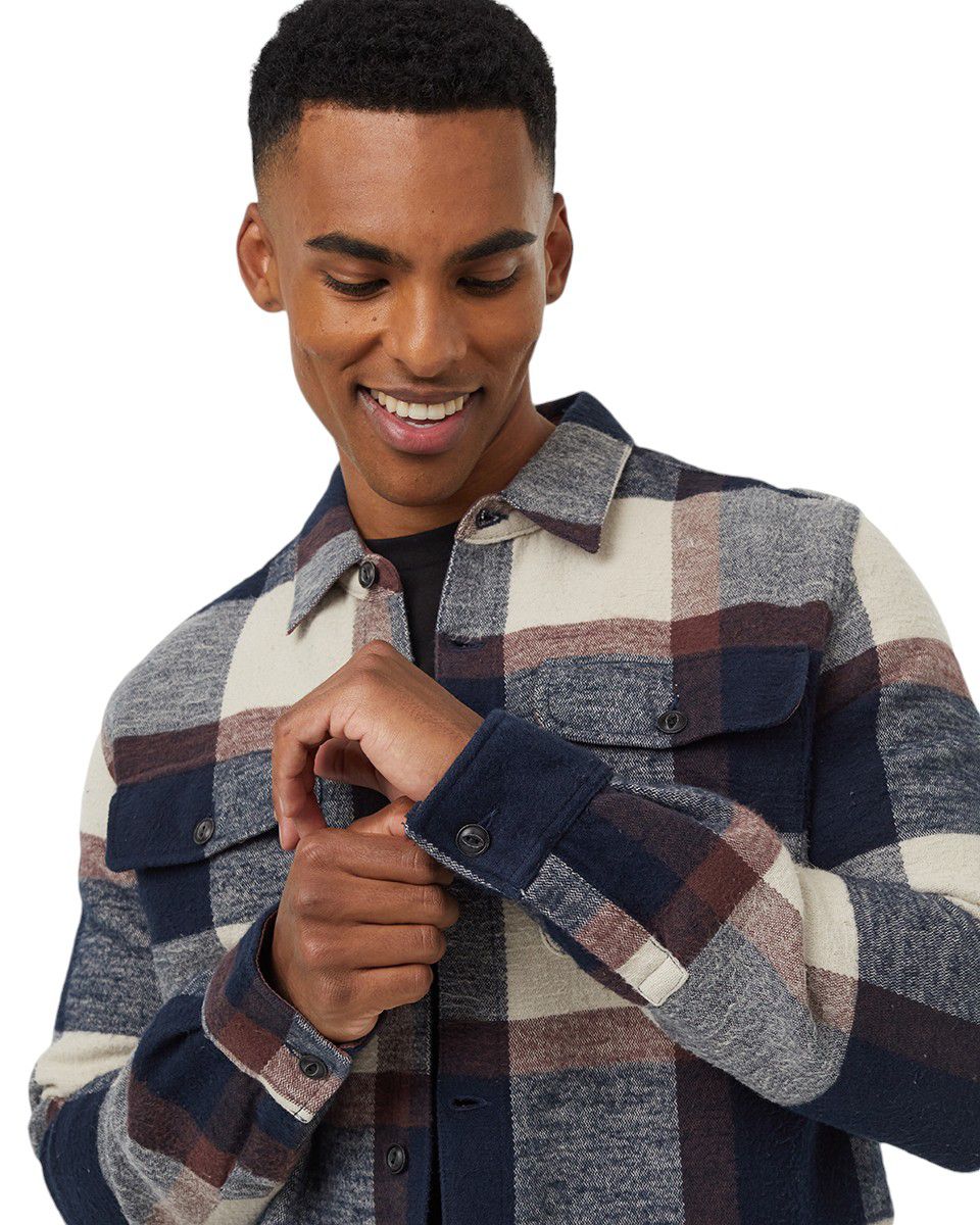 tentree Men's Heavy Weight Flannel Jacket product image