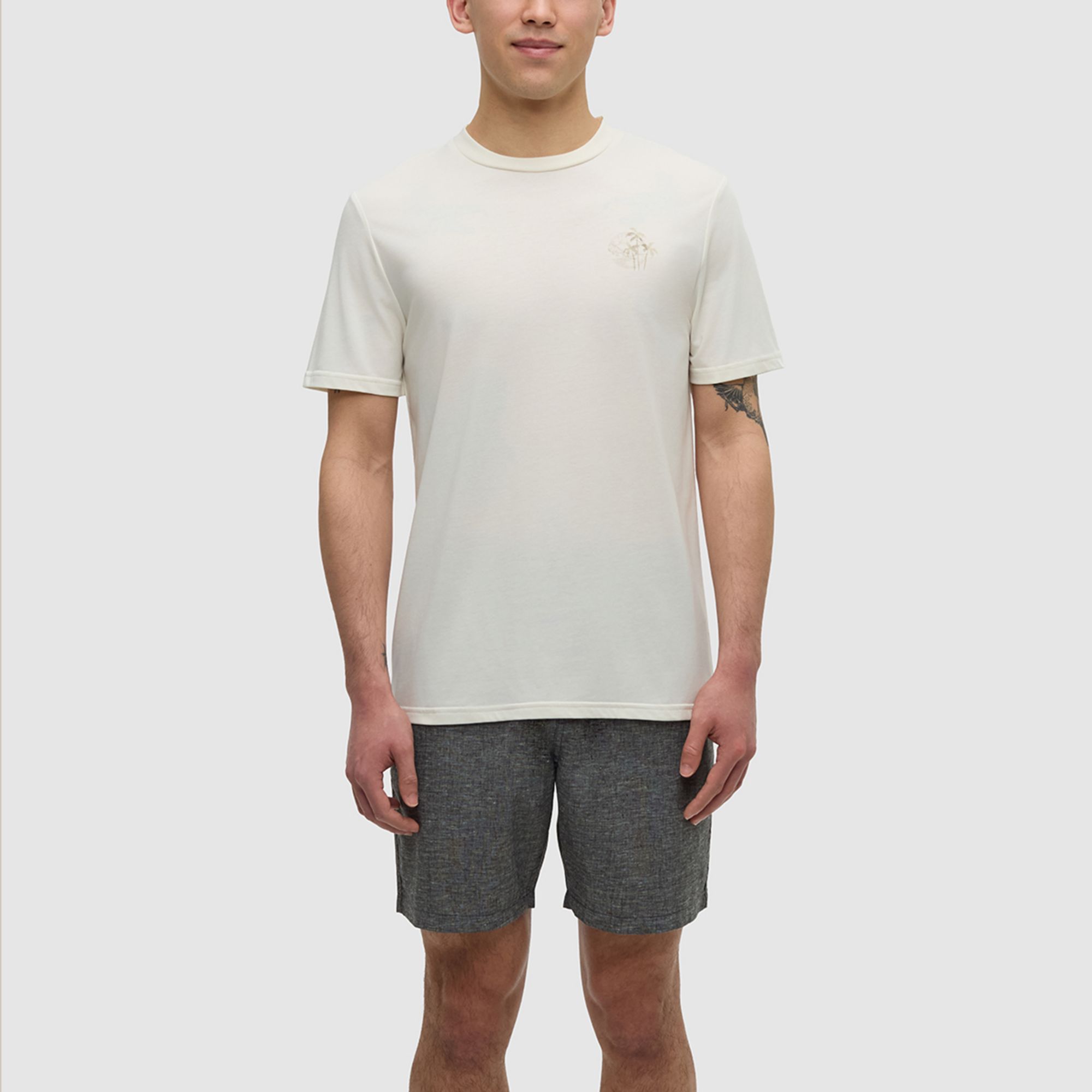 tentree Men's Haiti Palm Overlay Short Sleeve T-Shirt product image