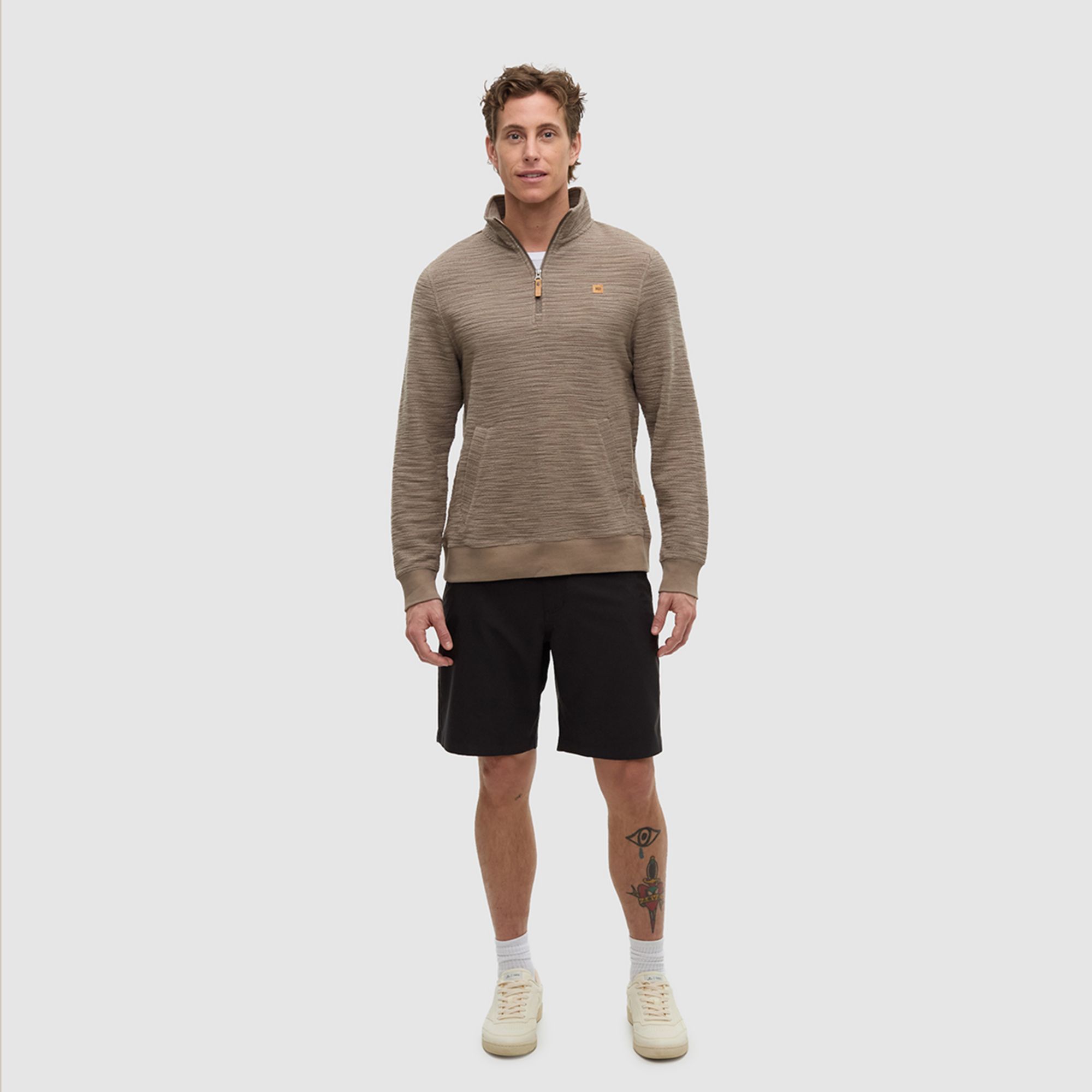 tentree Men's Powell 1/4 Zip Sweater product image