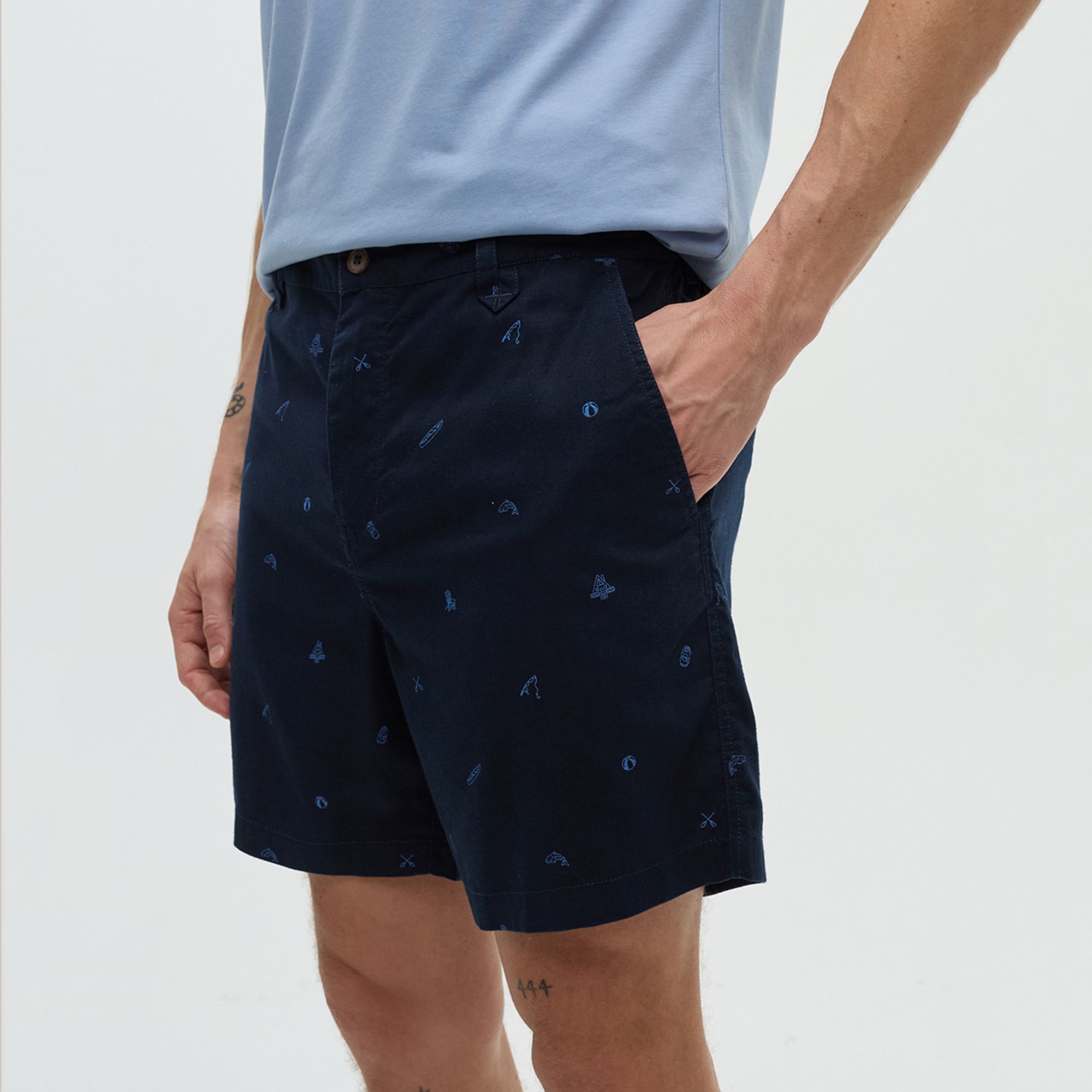 tentree Men's Hemp 7" Latitude Shorts product image