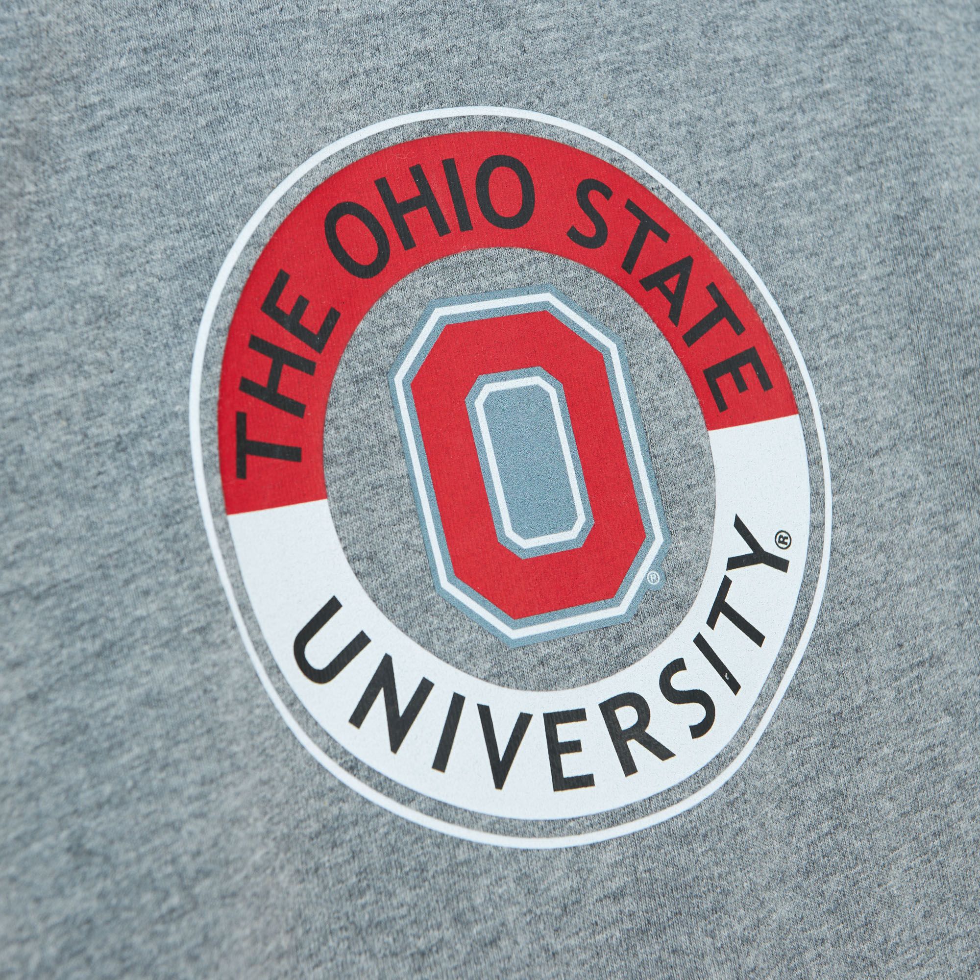 Mitchell & Ness Men's Ohio State Buckeyes Grey City Collection T-Shirt