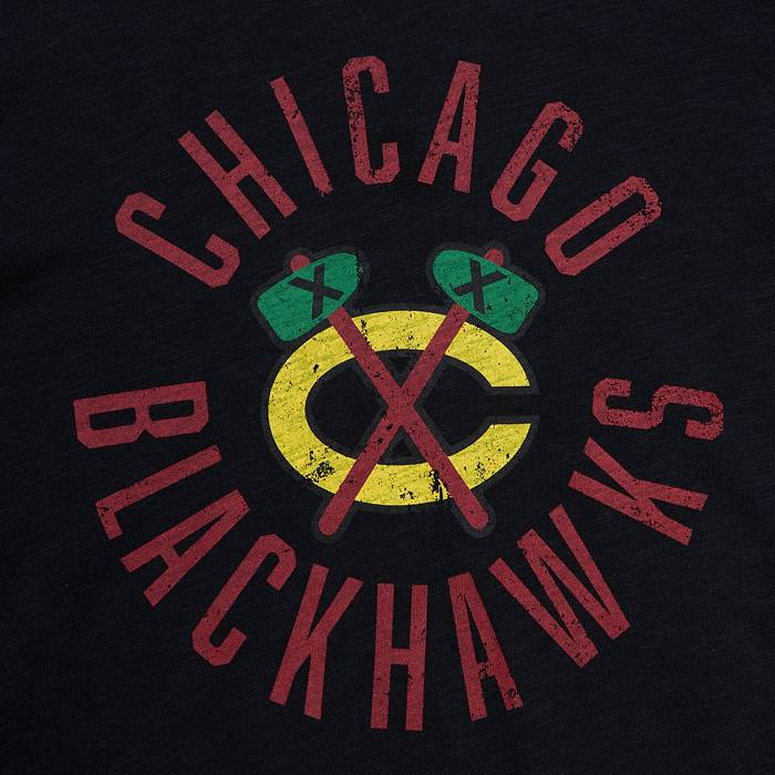 Men's Chicago Blackhawks Mitchell & Ness Black I Will The Spirit