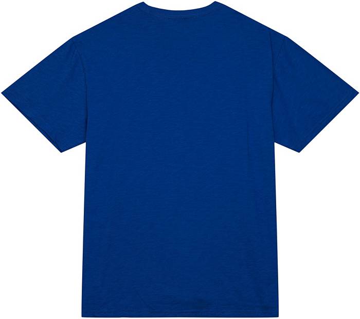 Men's New York Yankees Mitchell & Ness Light Blue Slub Long Sleeve T-Shirt
