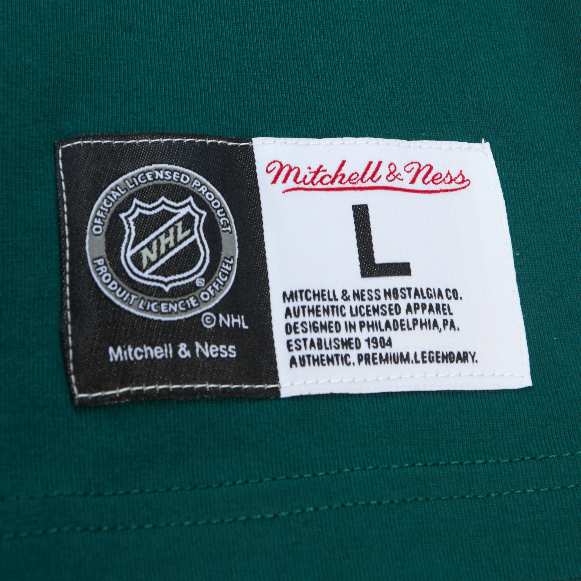 Mitchell & Ness Minnesota Wild Pocket Green T-Shirt