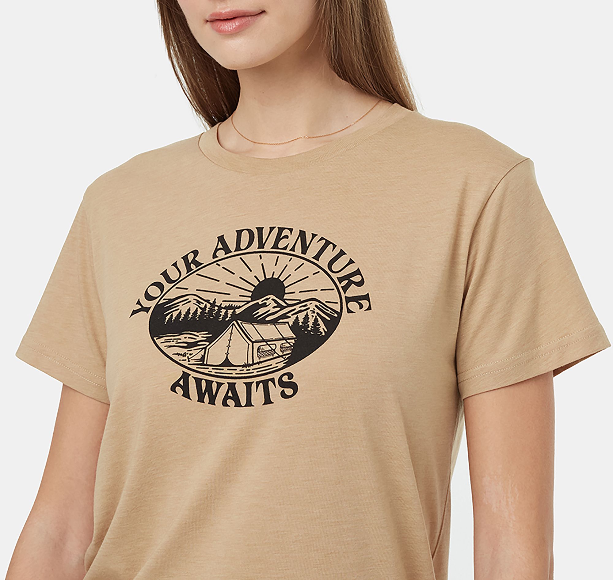 tentree Women's Outdoor Awaits Graphic T-Shirt product image