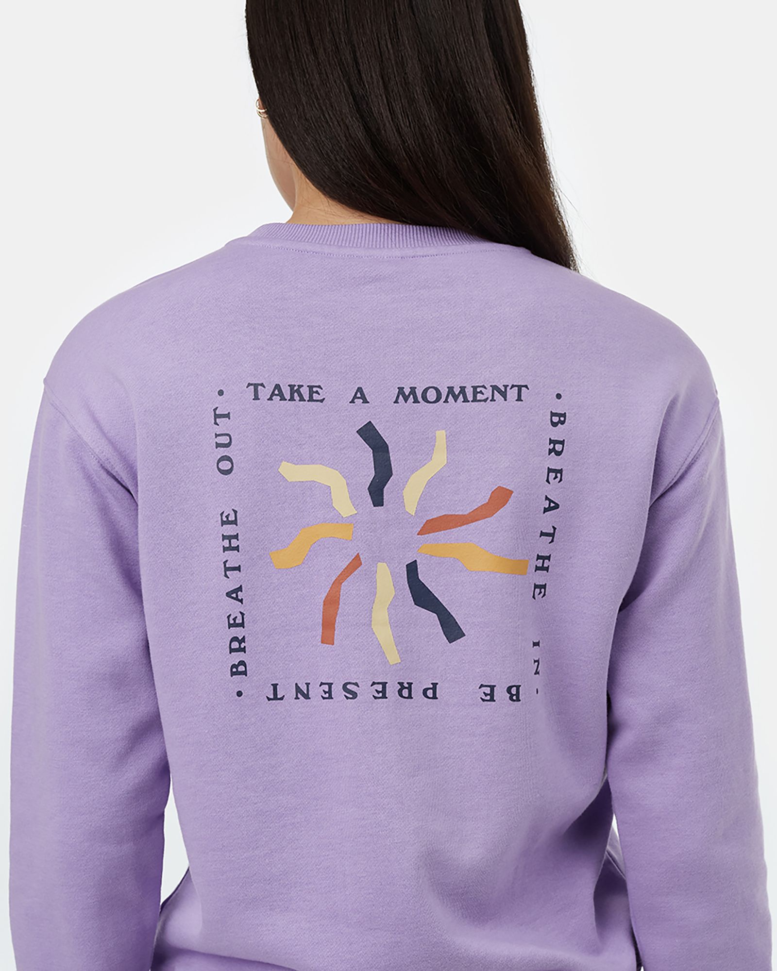 Tentree Women's Be Present Graphic Crewneck Sweatshirt product image