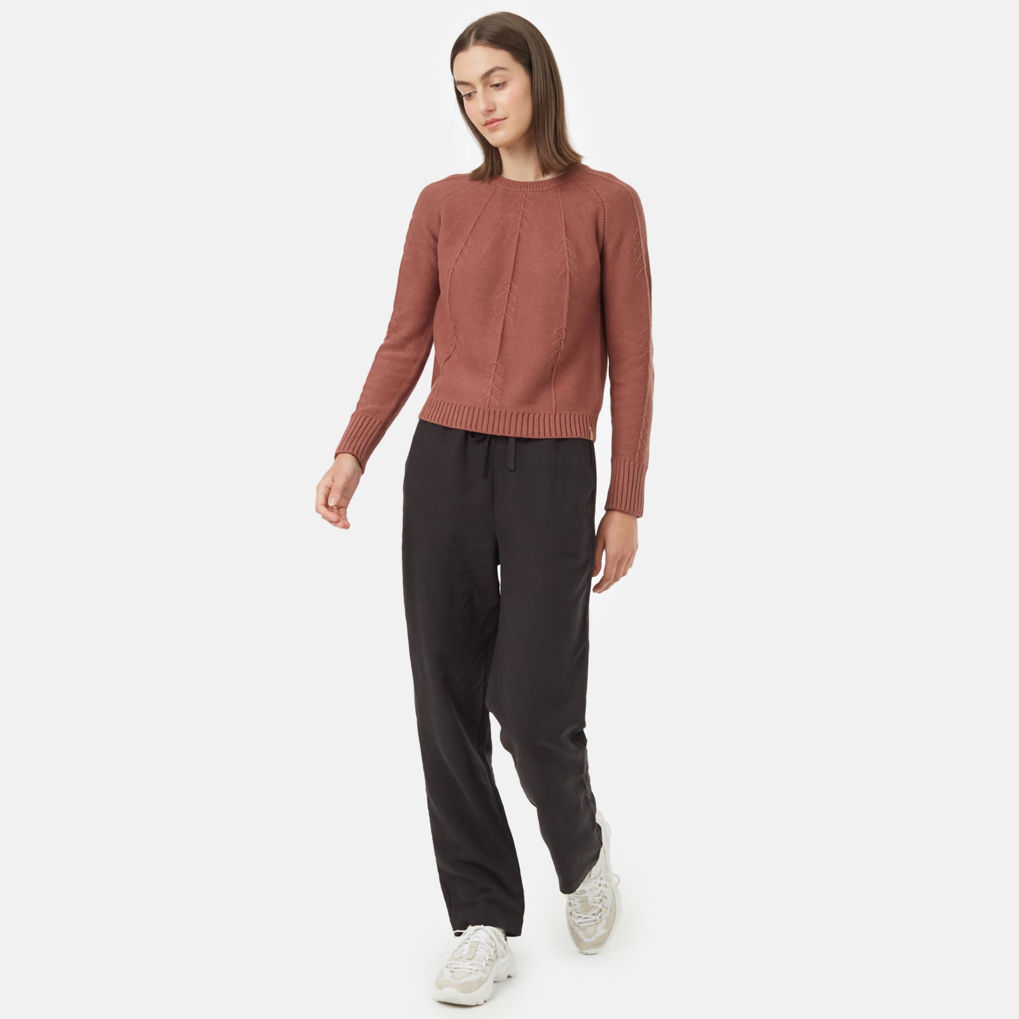 tentree Women's Highline Cotton Crew Sweater