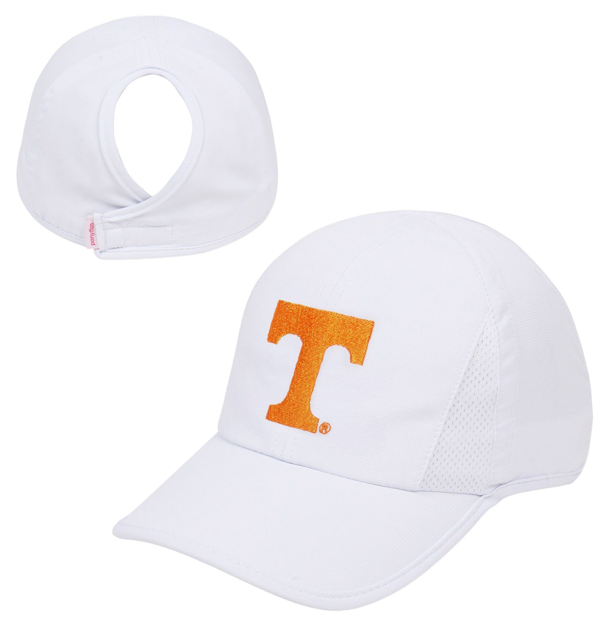 Ponyflo Women's Tennessee Volunteers Logo White 5 Panel Cap product image