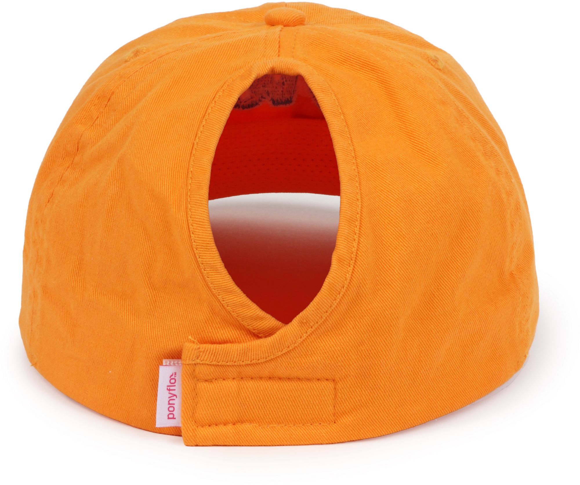 Ponyflo Tennessee Volunteers Lady Vols Orange Ponytail Cotton Adjustable Hat product image