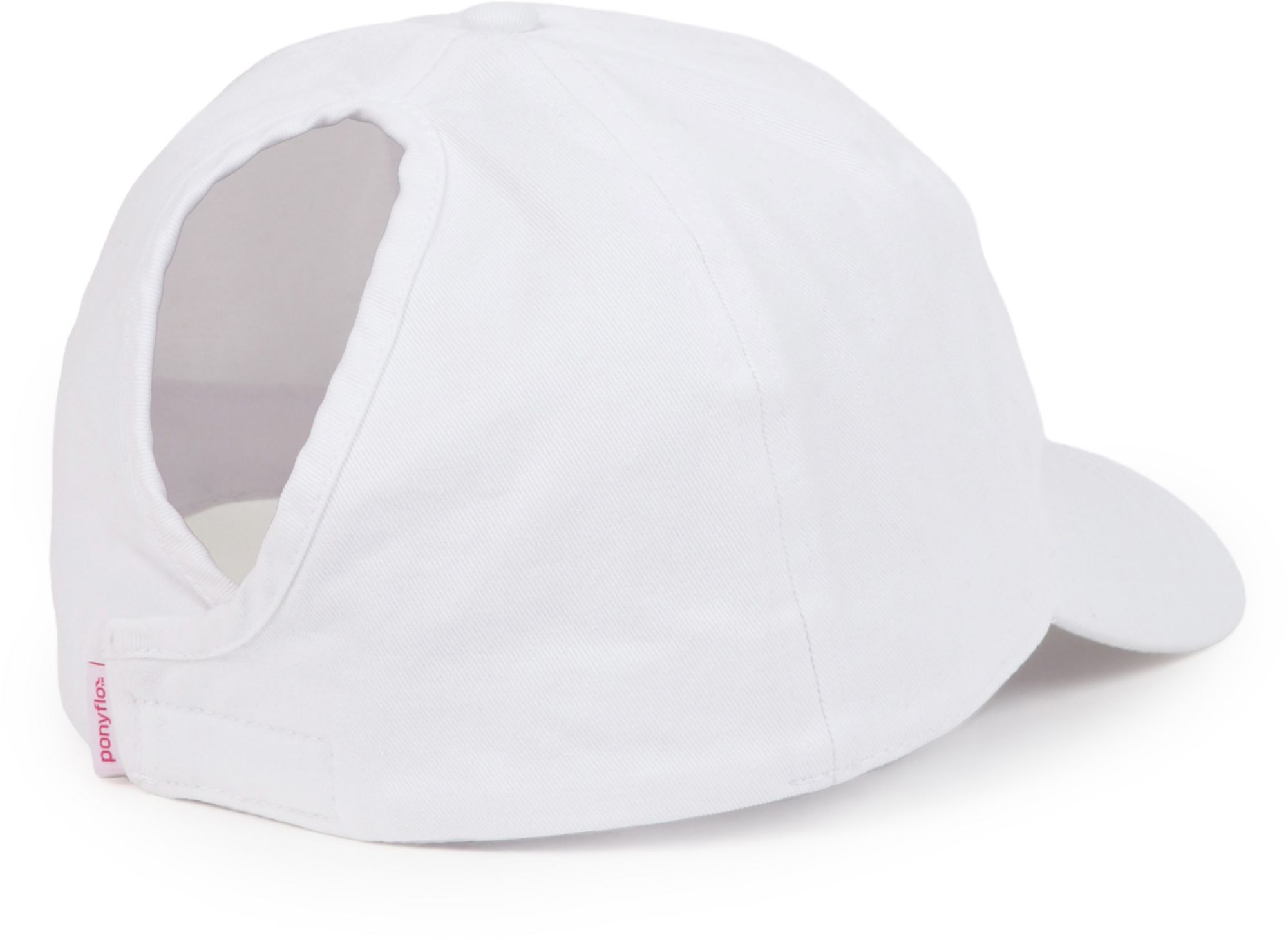 Ponyflo Tennessee Volunteers Lady Vols White Ponytail Cotton Adjustable Hat product image