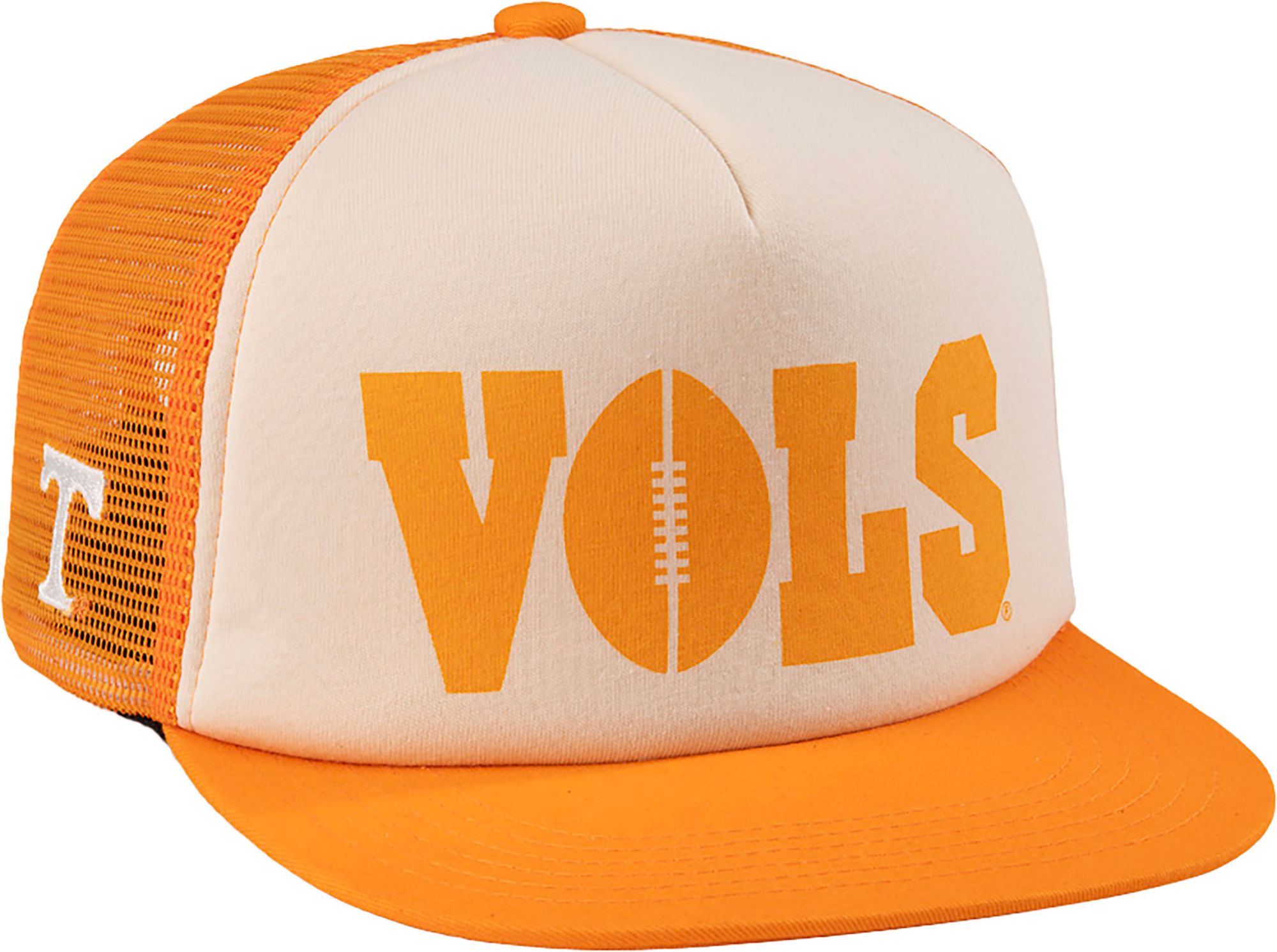 Homefield Adult Tennessee Volunteers White/Orange Adjustable Trucker Hat product image