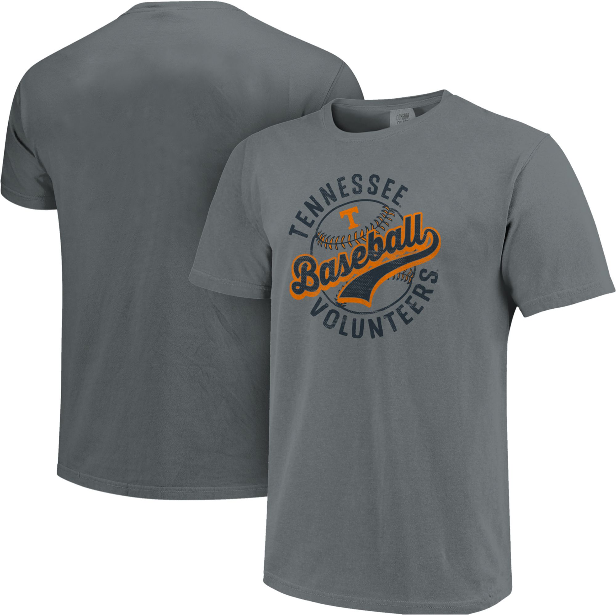 Image One Men's Tennessee Volunteers Grey Baseball T-Shirt product image