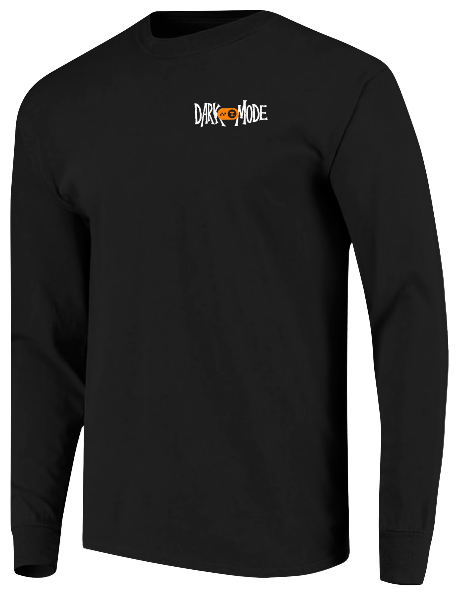 Image One Men's Tennessee Volunteers Black Dark Mode Long Sleeve T-Shirt product image