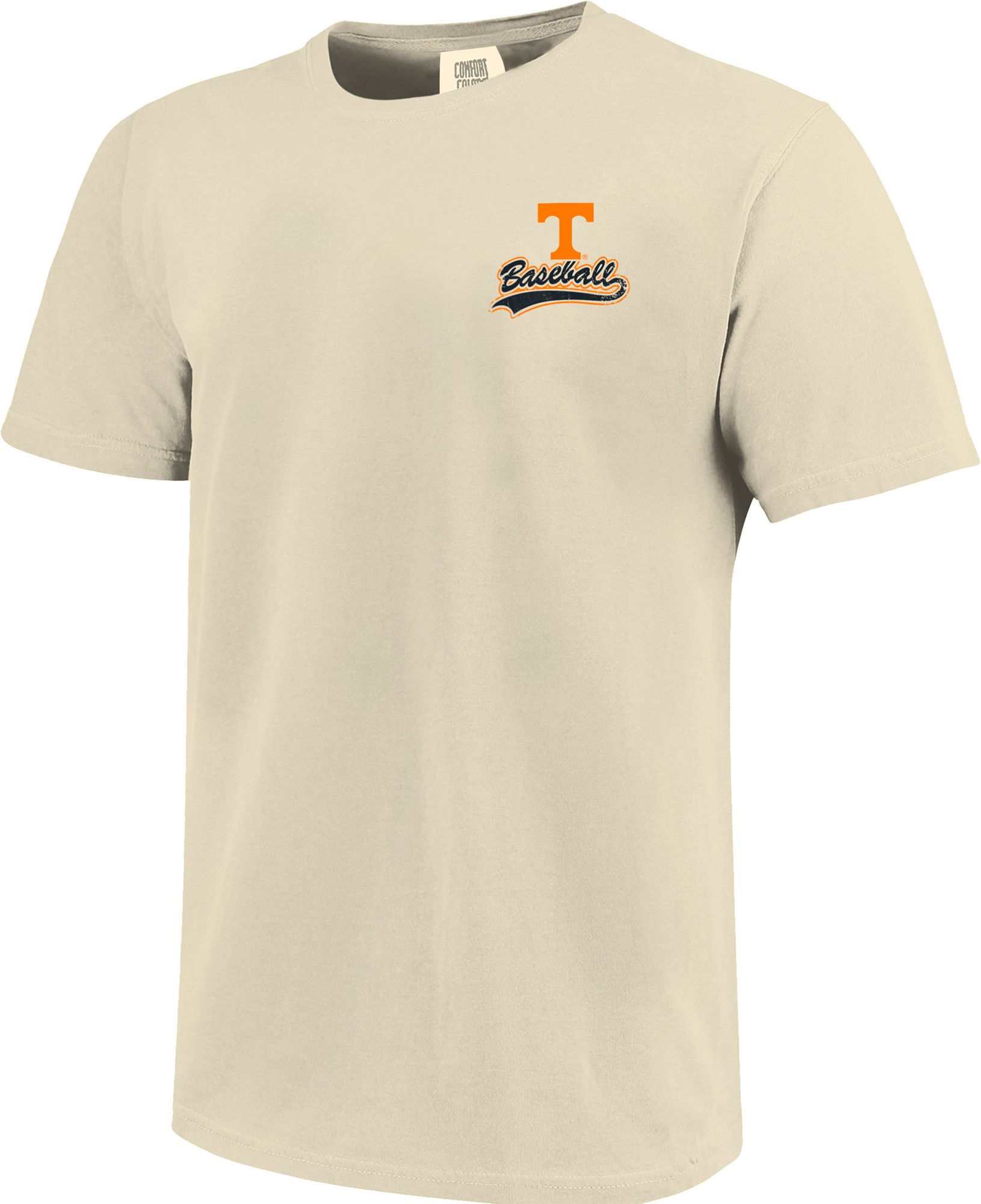 Image One Men's Tennessee Volunteers Ivory Retro Vibe Baseball T-Shirt product image