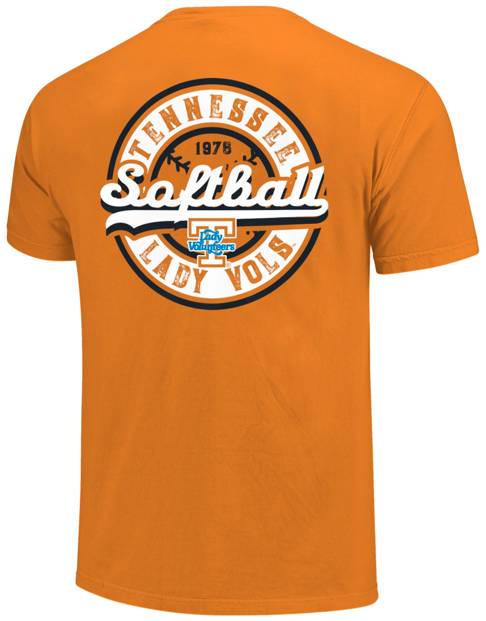 Image One Men's Tennessee Volunteers Bright Orange Rustic Script T-Shirt product image