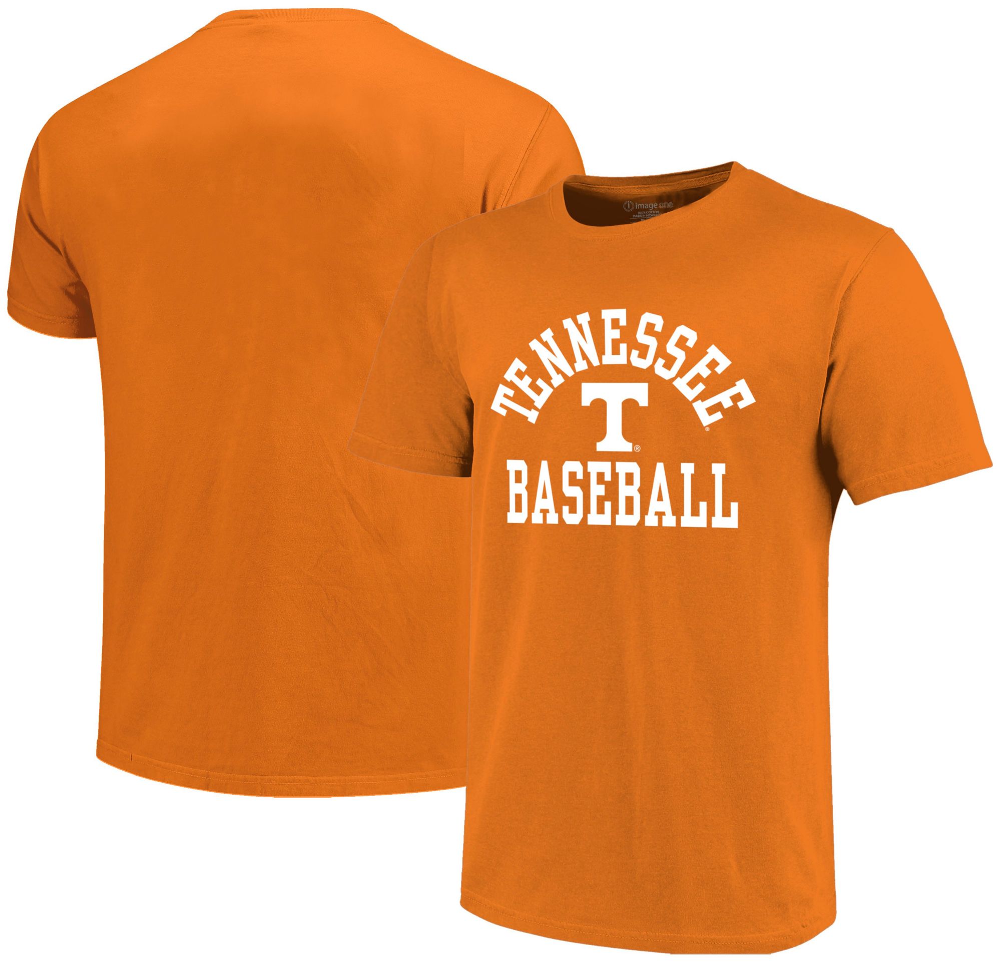 Image One Men's Tennessee Volunteers Orange Baseball T-Shirt product image