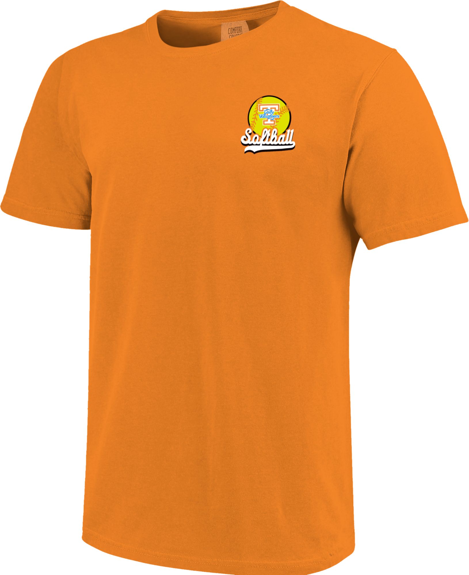 Image One Men's Tennessee Volunteers Bright Orange Script Softball T-Shirt product image