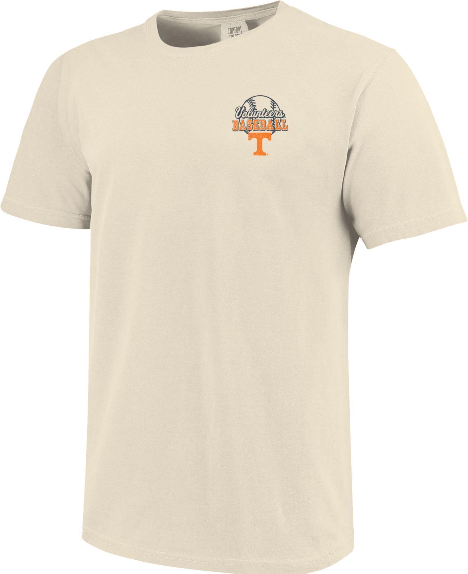 Image One Men's Tennessee Volunteers Ivory Baseball Field Block T-Shirt product image