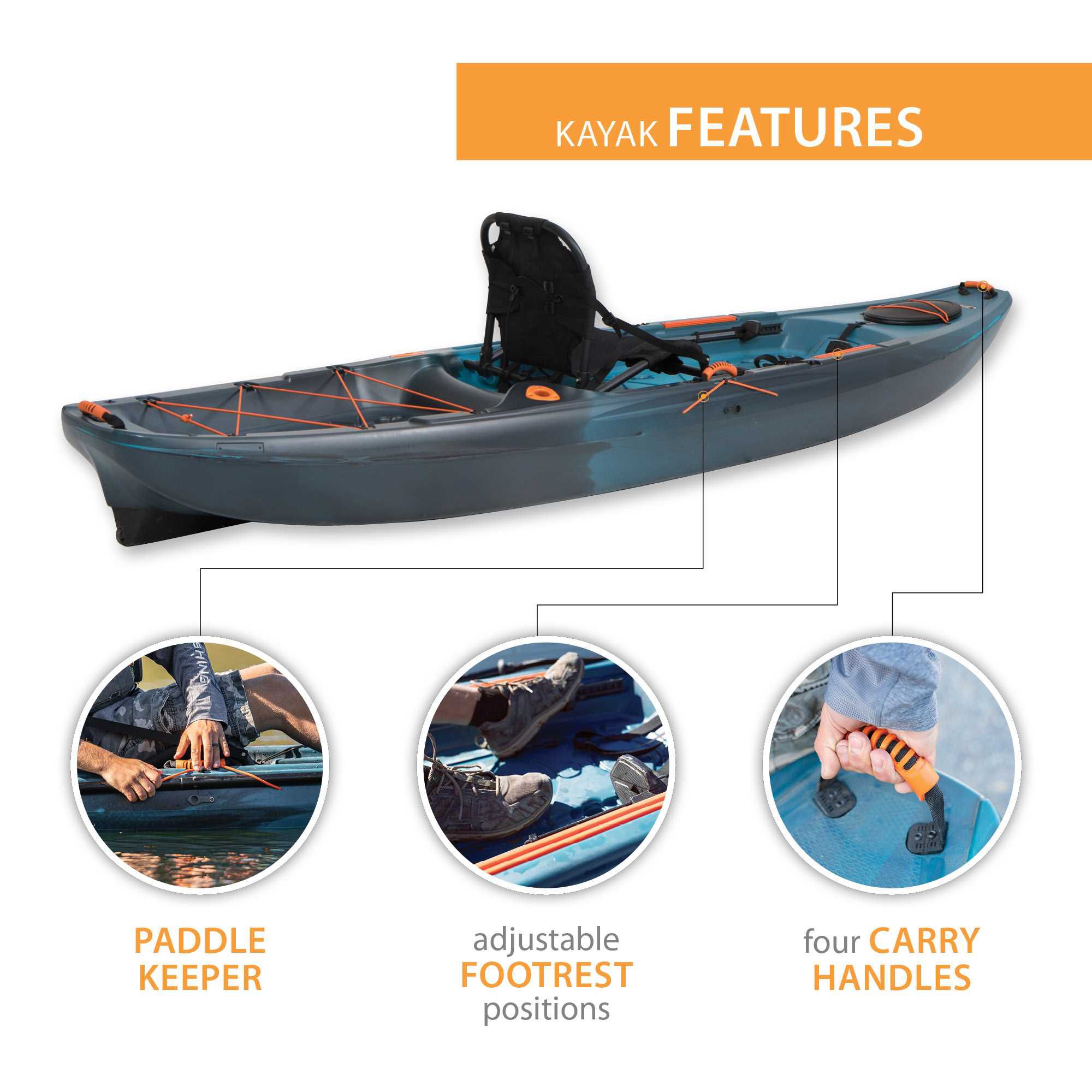 Lifetime Teton Pro 116 Angler Kayak product image