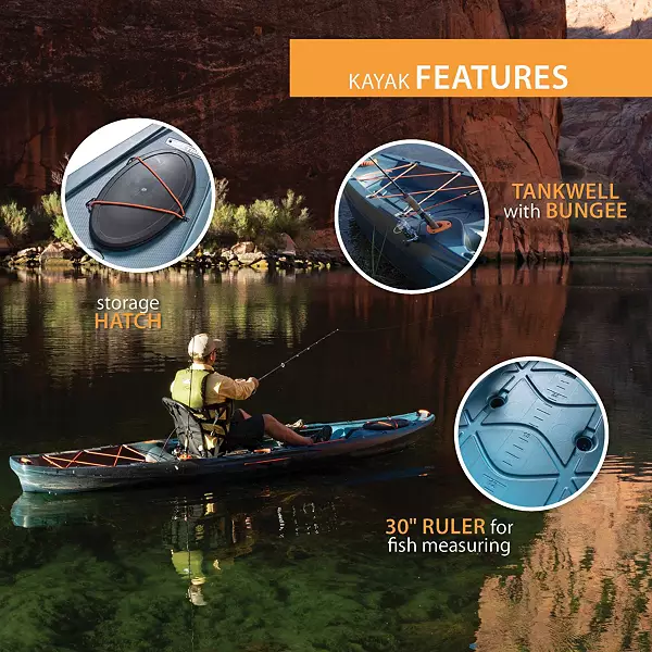 Lifetime Teton Pro 116 Angler Kayak
