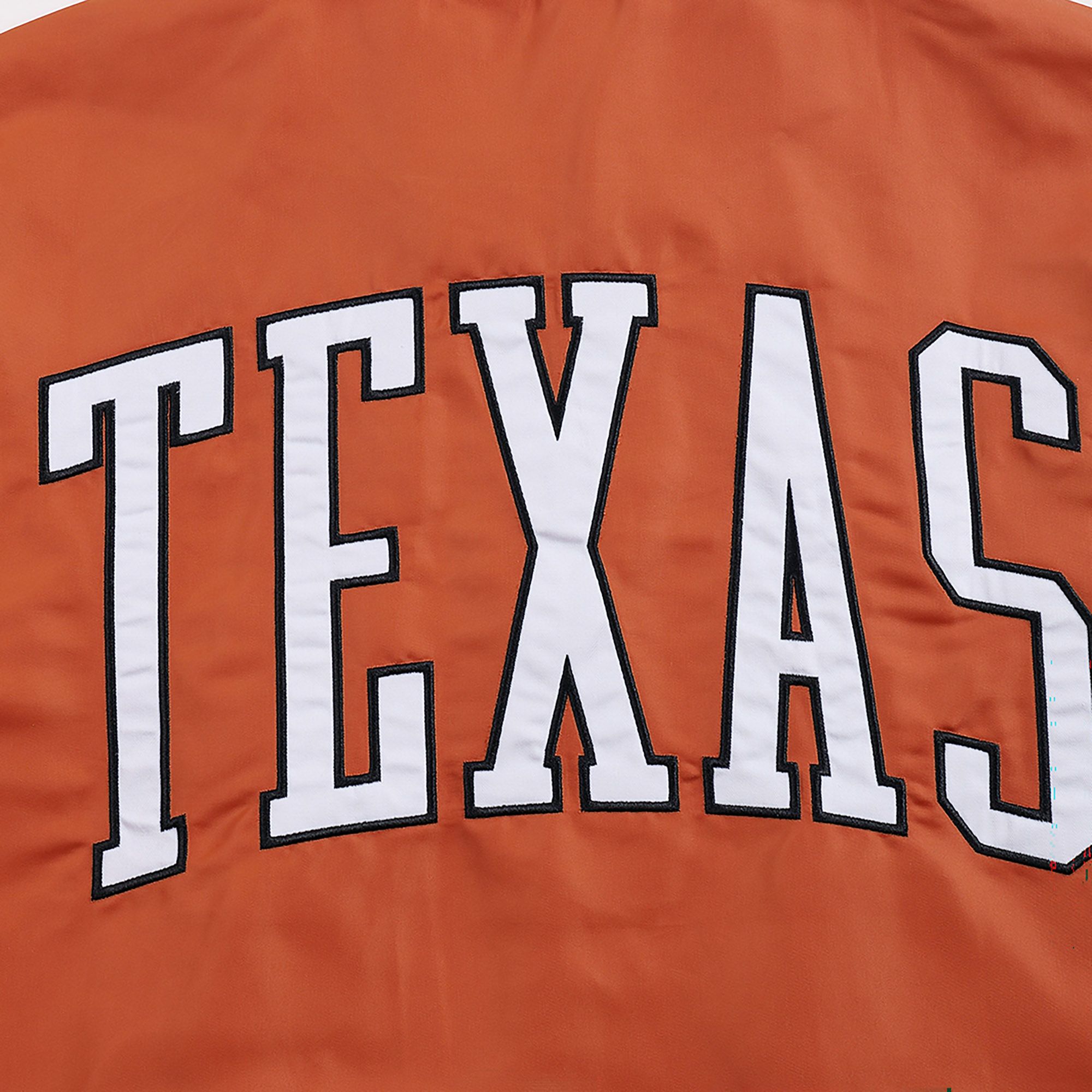 Homefield Adult Texas Longhorns Burnt Orange Arch Bomber Jacket product image