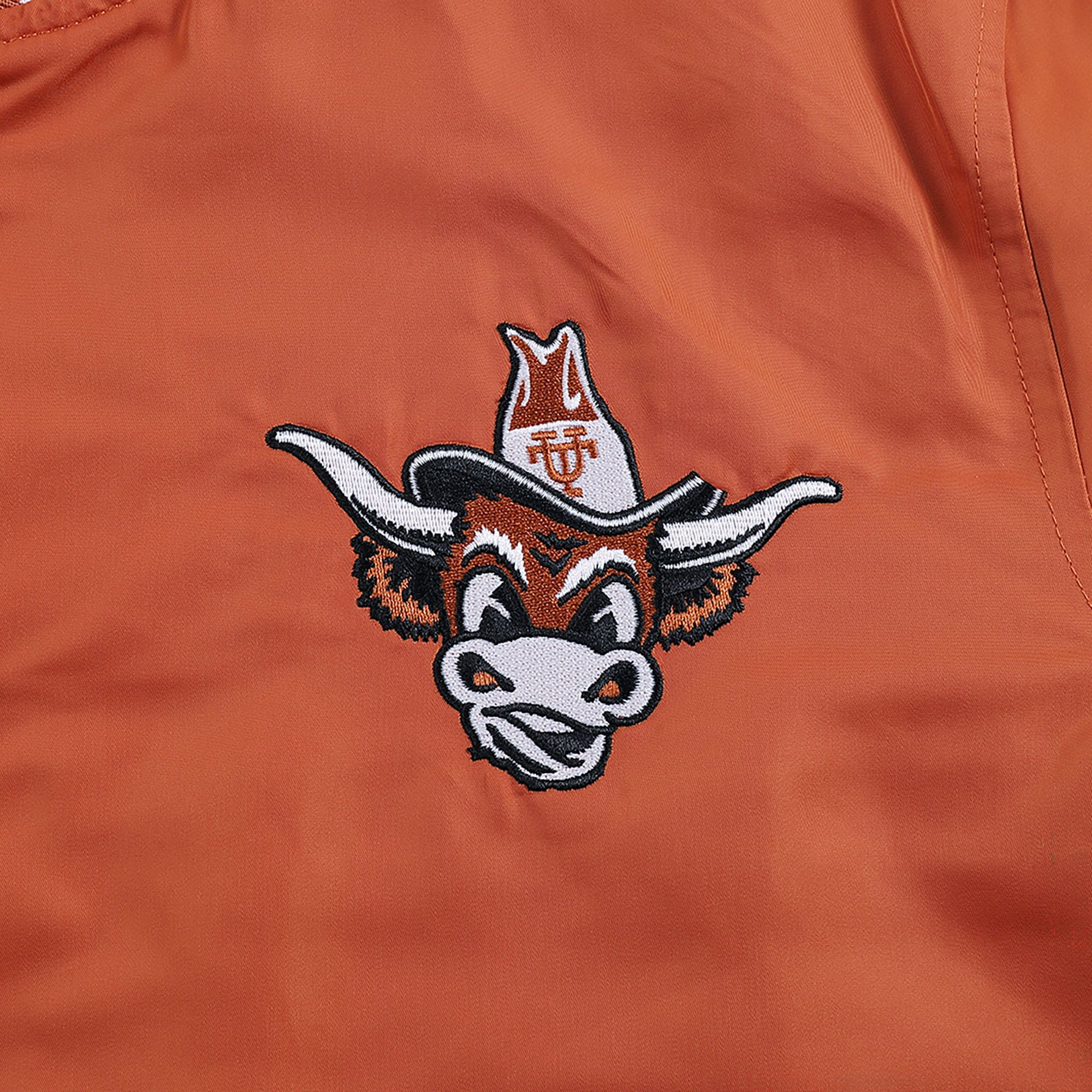 Homefield Adult Texas Longhorns Burnt Orange Arch Bomber Jacket product image
