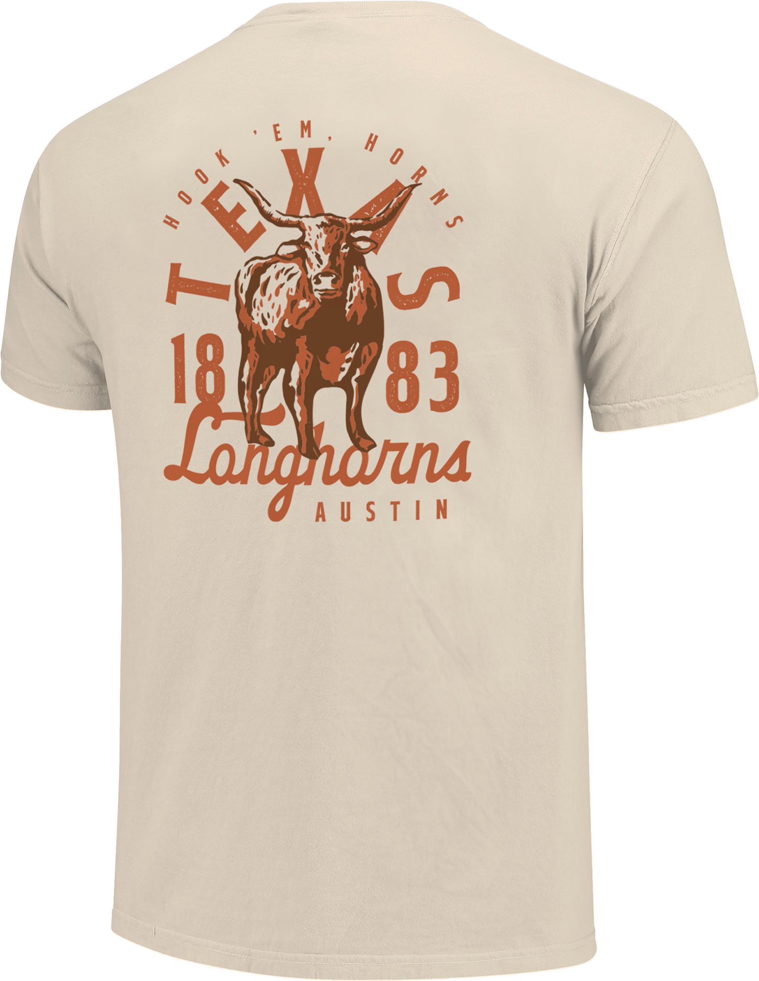 Image One Youth Texas Longhorns Natural Mascot Logo T-Shirt product image