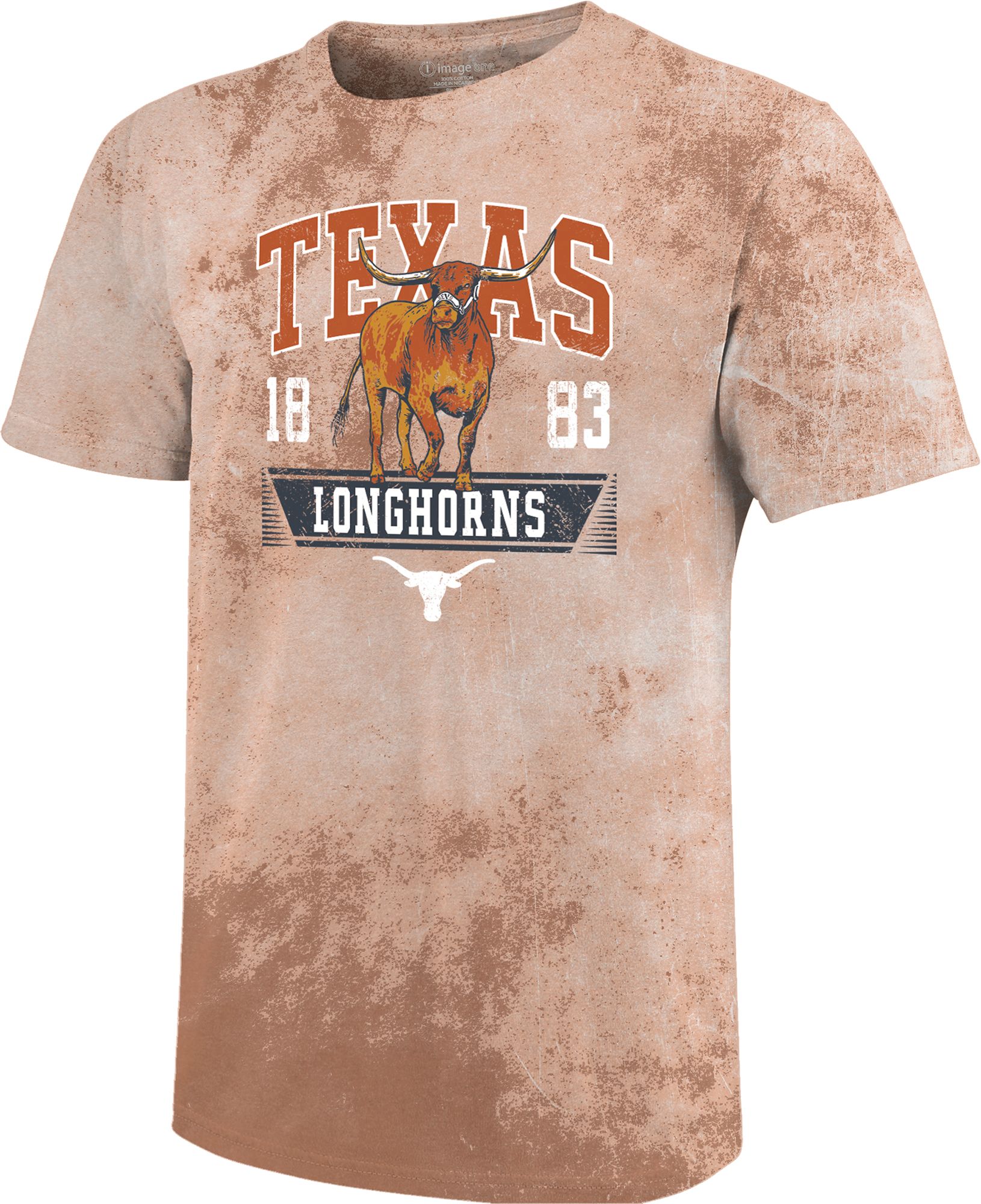 Image One Women's Texas Longhorns Orange Color Blast T-Shirt product image