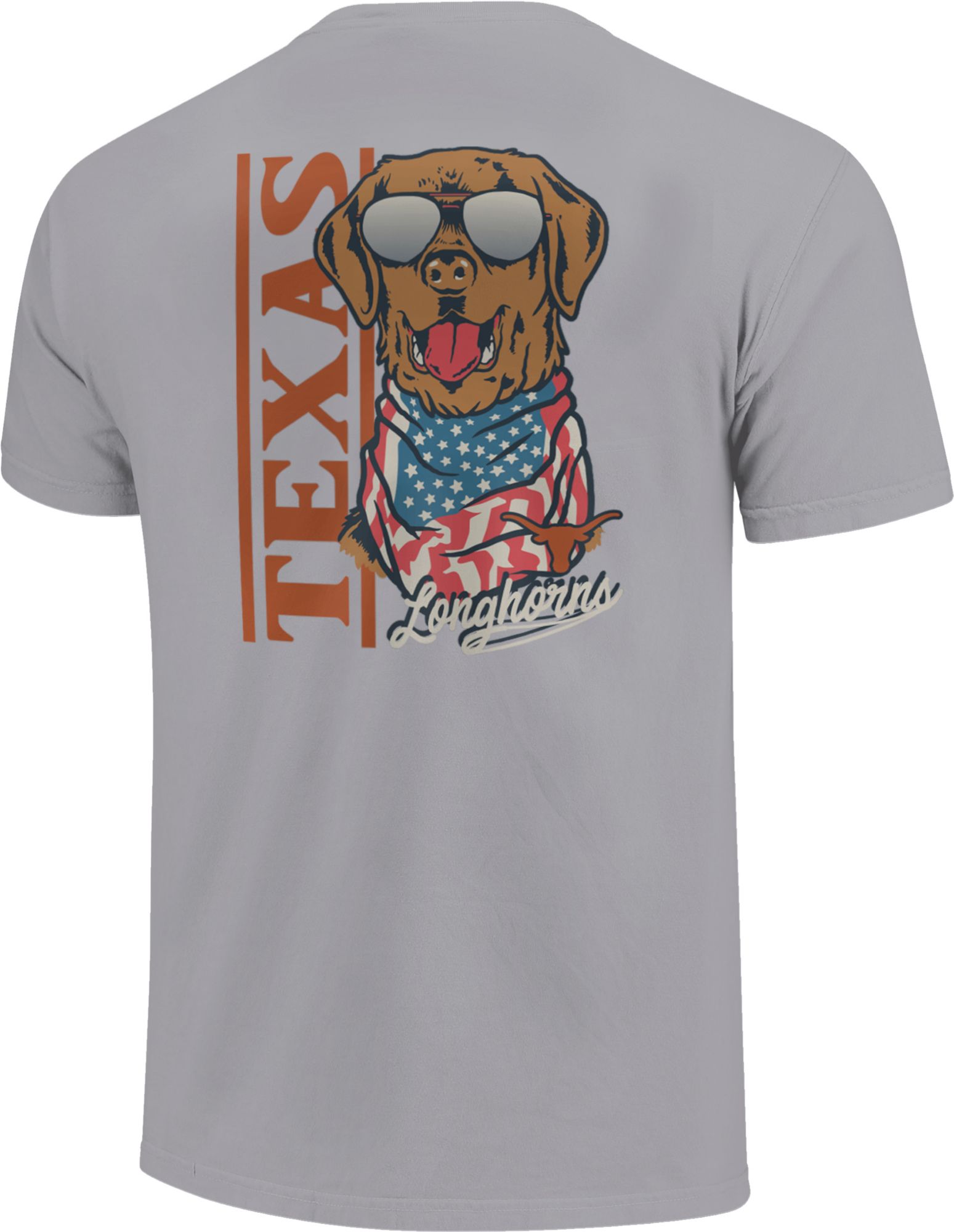 Image One Youth Texas Longhorns Granite American Dog T-Shirt product image