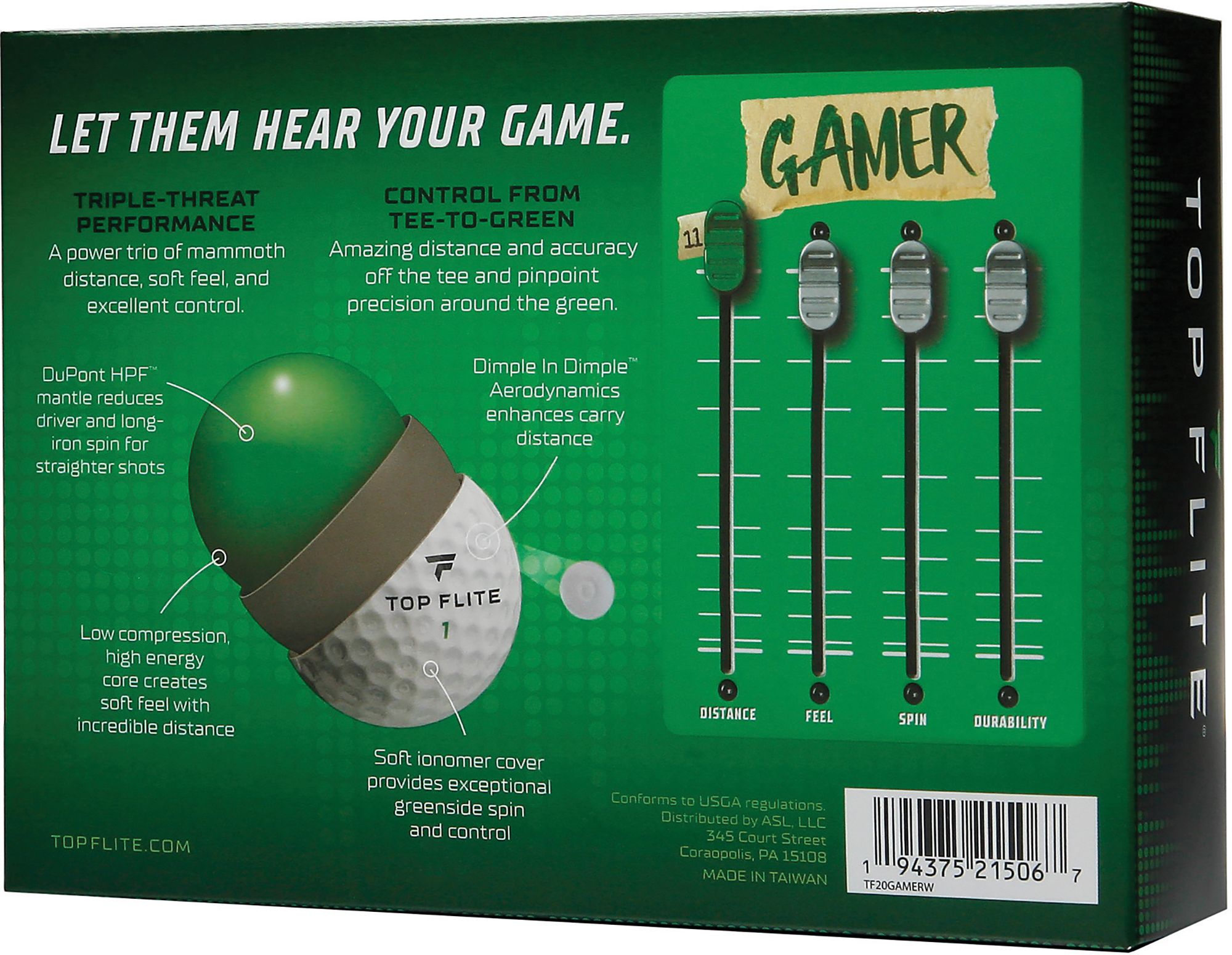 Top Flite 2020 Gamer Golf Balls product image