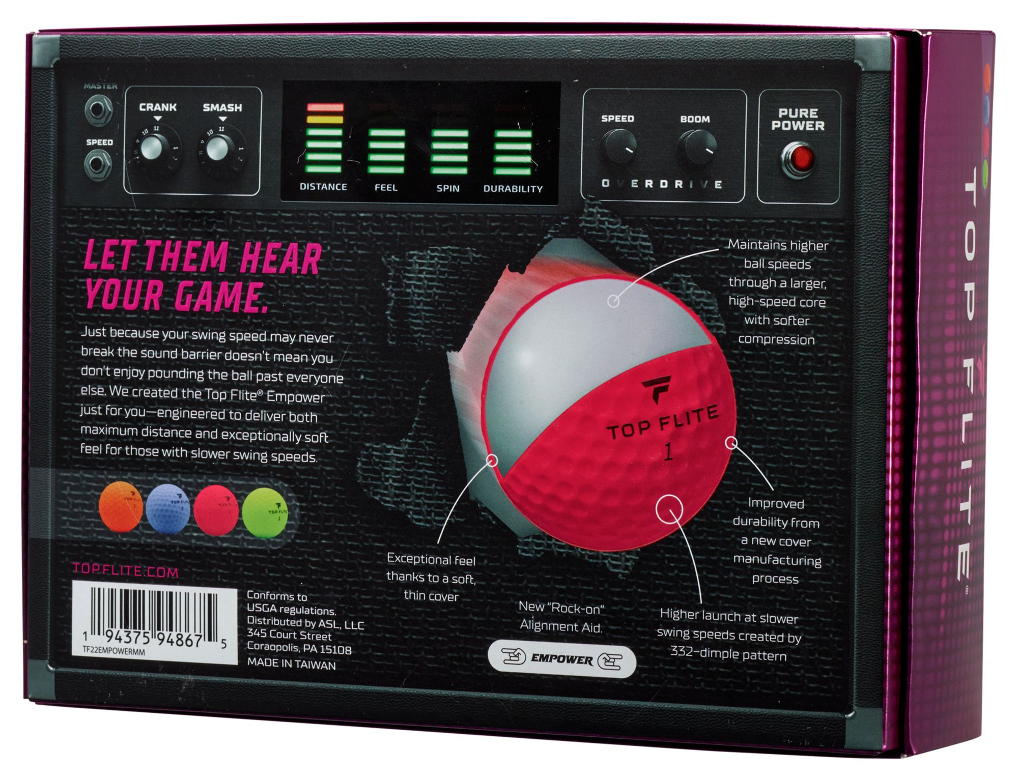 Top Flite Women's Empower Matte Golf Balls product image