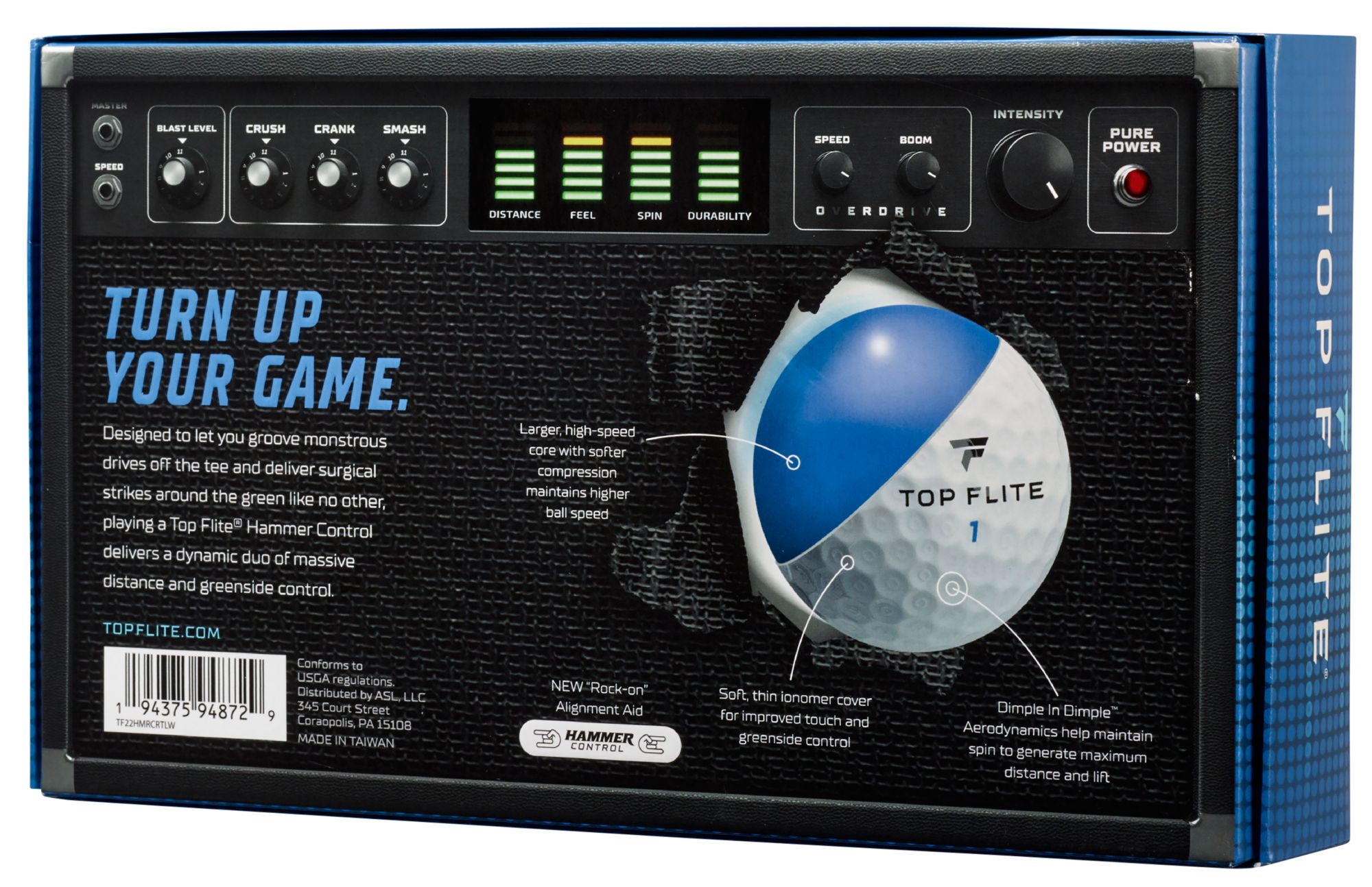 Top Flite Hammer Control Golf Balls - 15 Pack product image