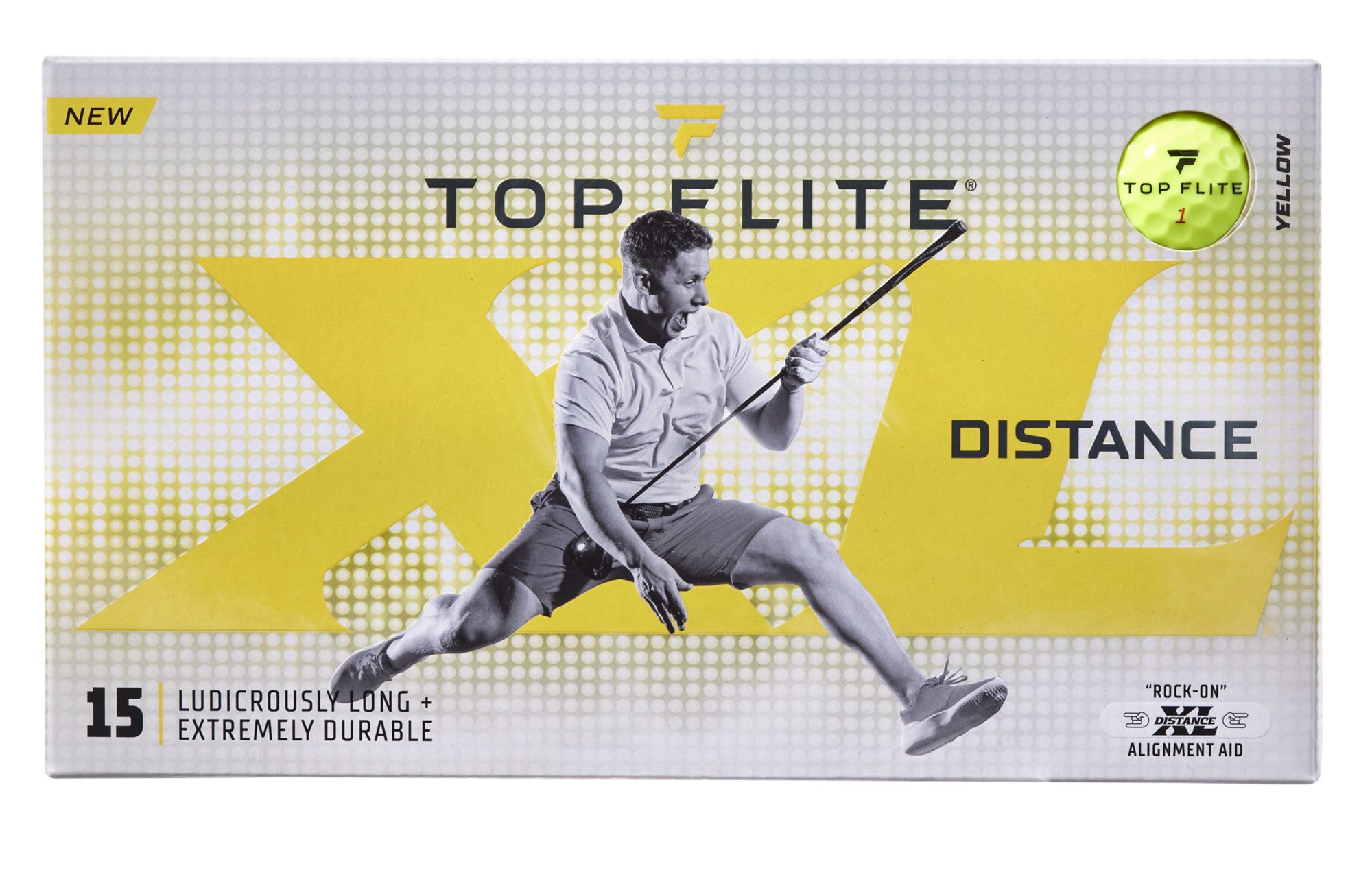 Top Flite XL Distance Golf Balls - 15 Pack product image