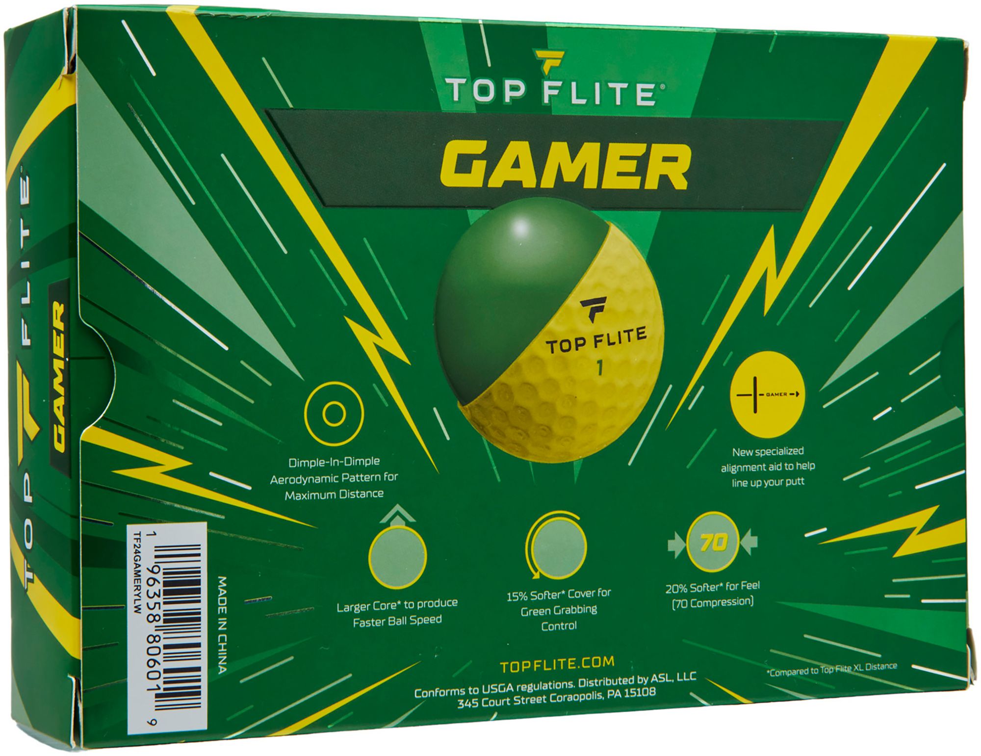 Top Flite Gamer Golf Balls product image