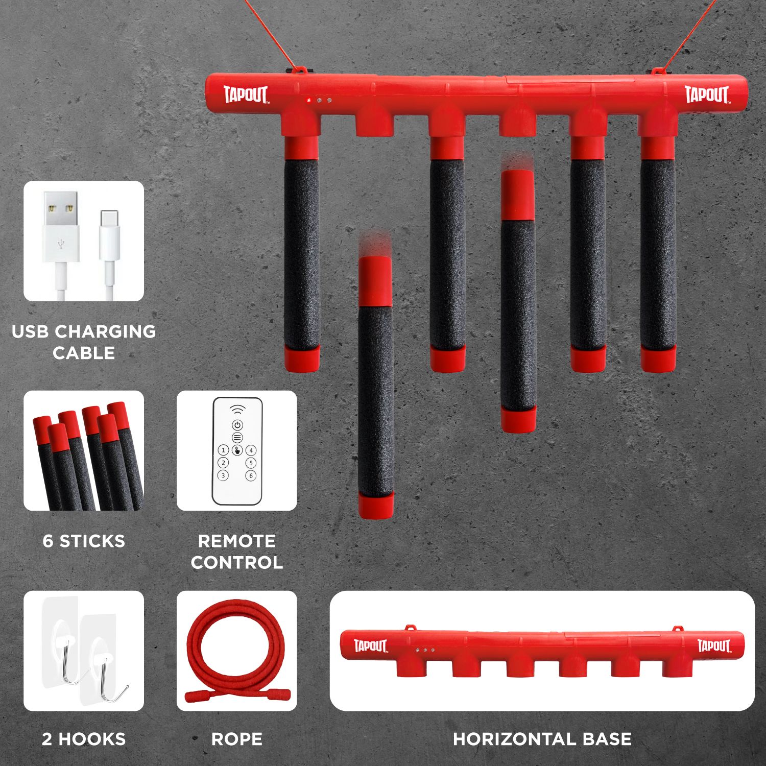 Tapout Falling Sticks + Remote Training System product image