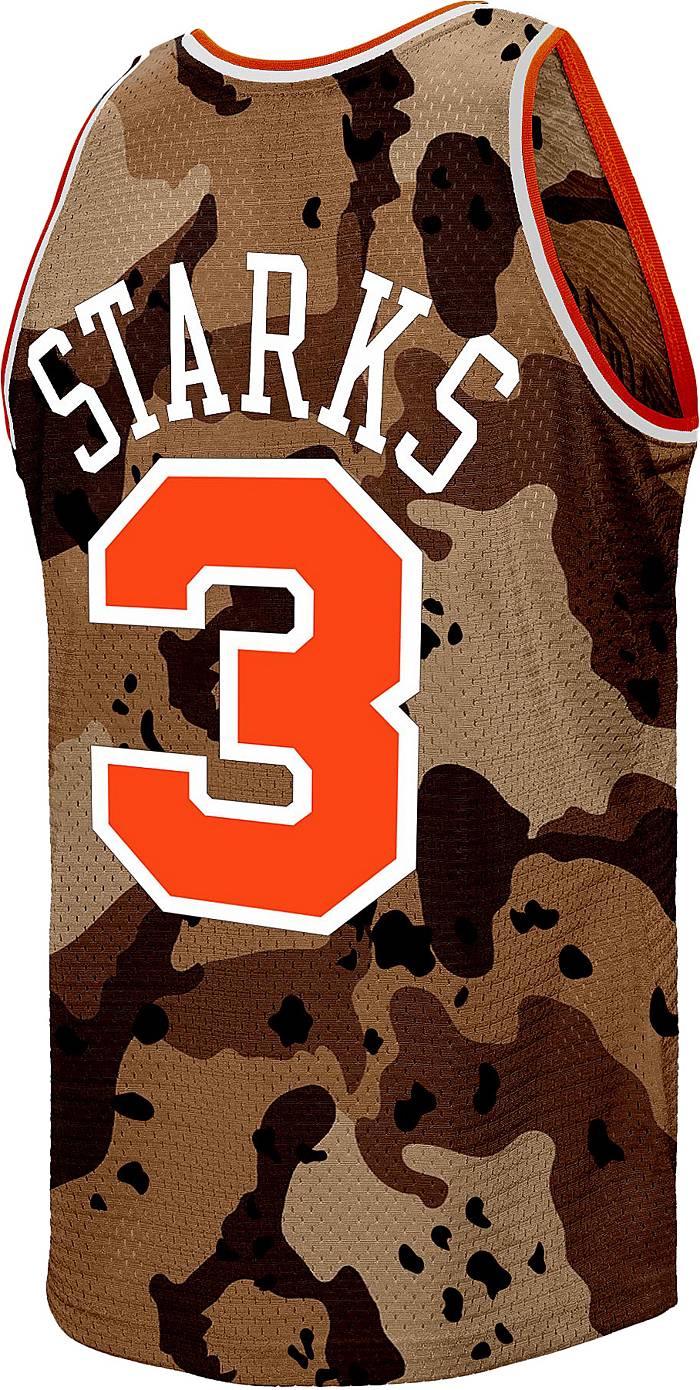 Patrick Ewing New York Knicks Mitchell & Ness Name & Number Long Sleeve  T-Shirt - Royal